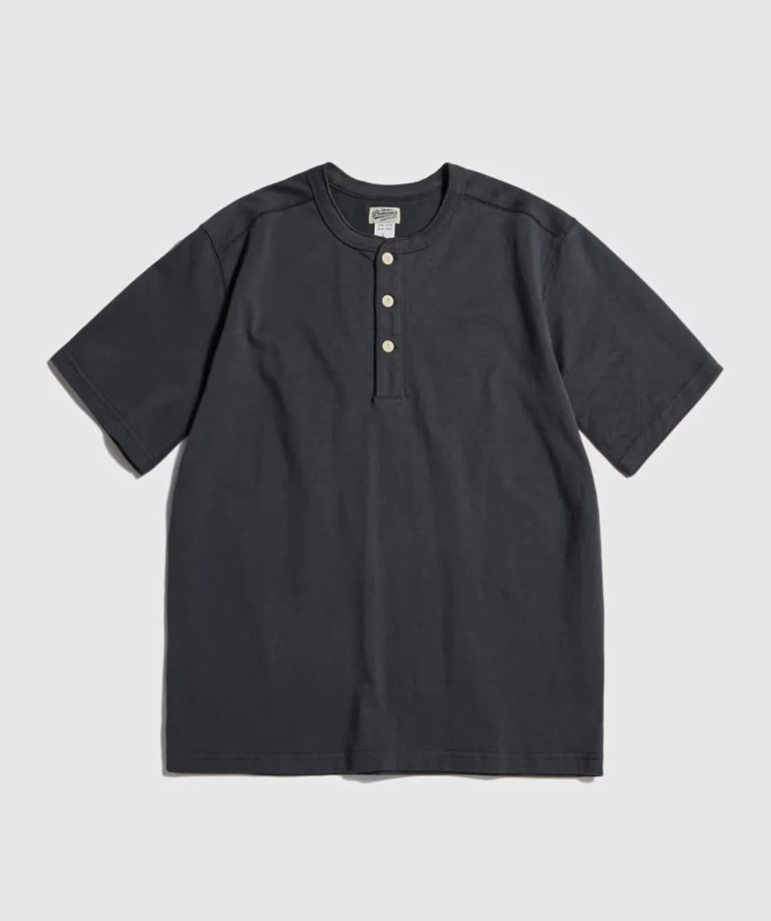 브론슨 10.6oz 코튼 헨리 반팔티 XXXL사이즈 (XL) 상품이미지1