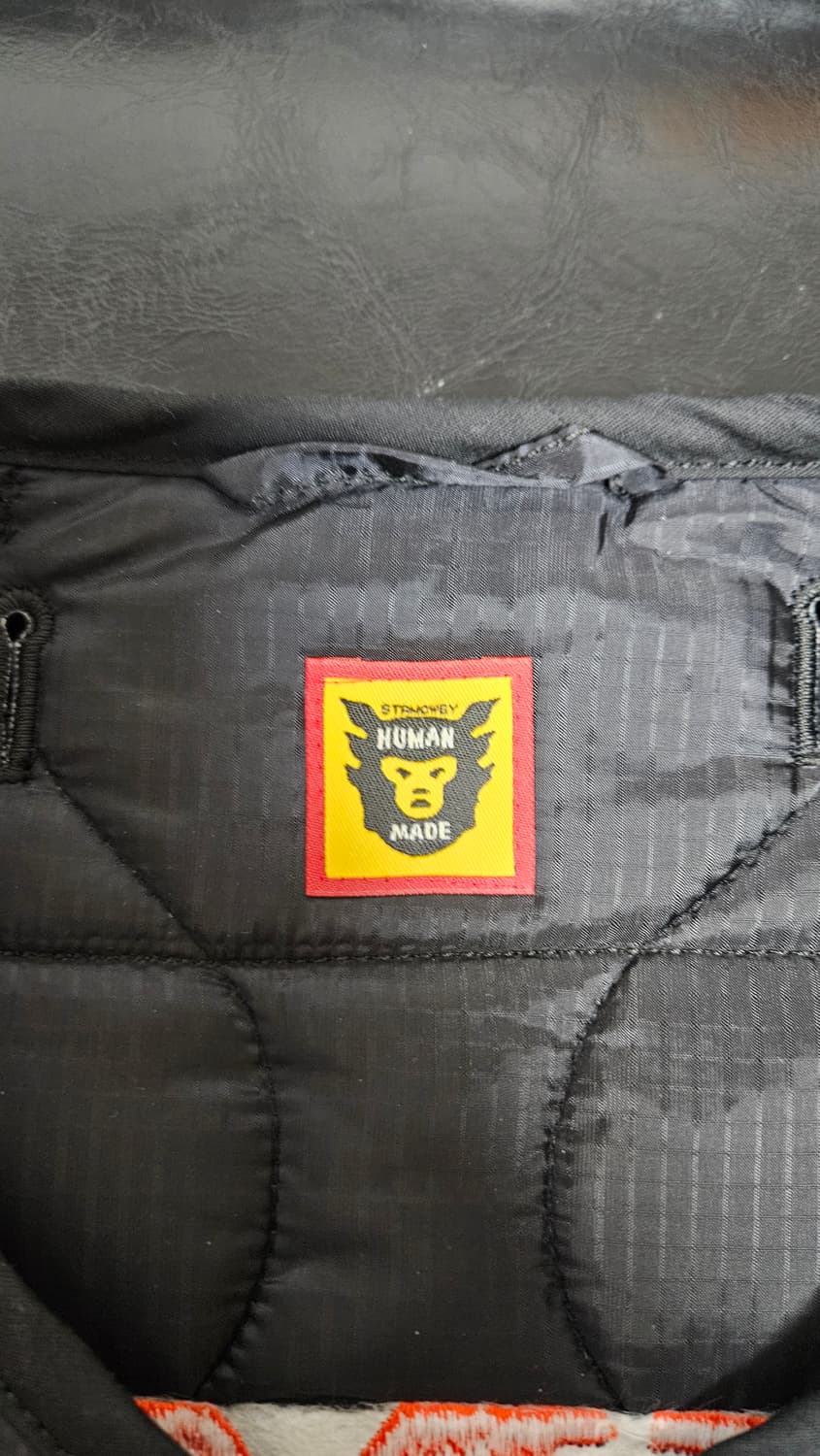 휴먼메이드 퀼티드 라이너 자켓 블랙 상품이미지7