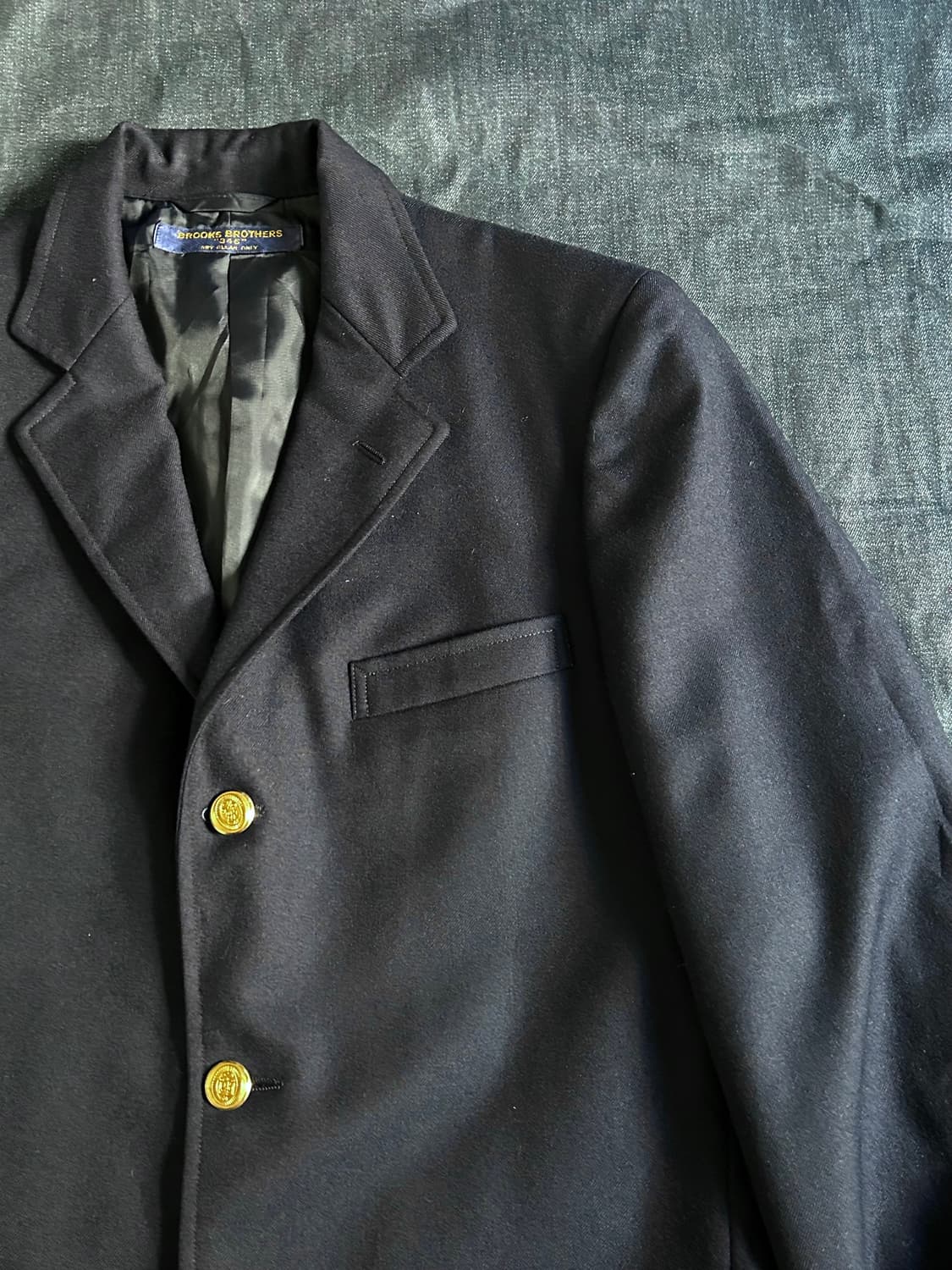 브룩스 브라더스 네이비 금장 블레이저 Made in Japan 상품이미지3