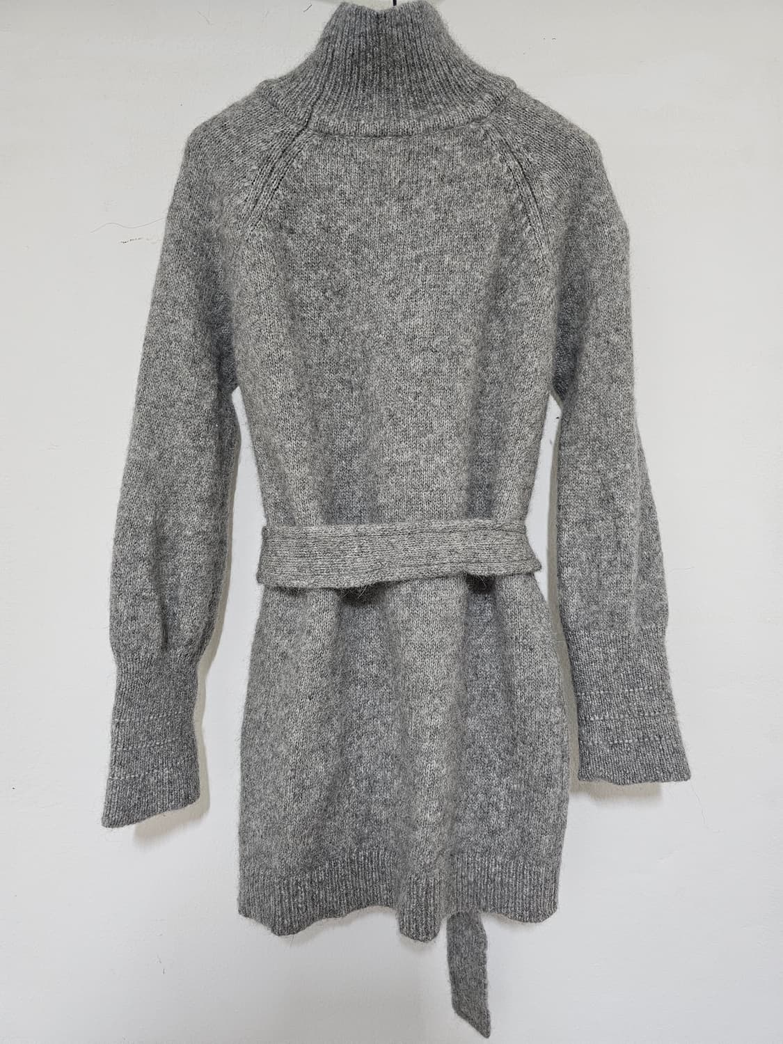 레니본 알파카 그레이 벨트 니트 85. (55.)  상태a급 상품이미지4