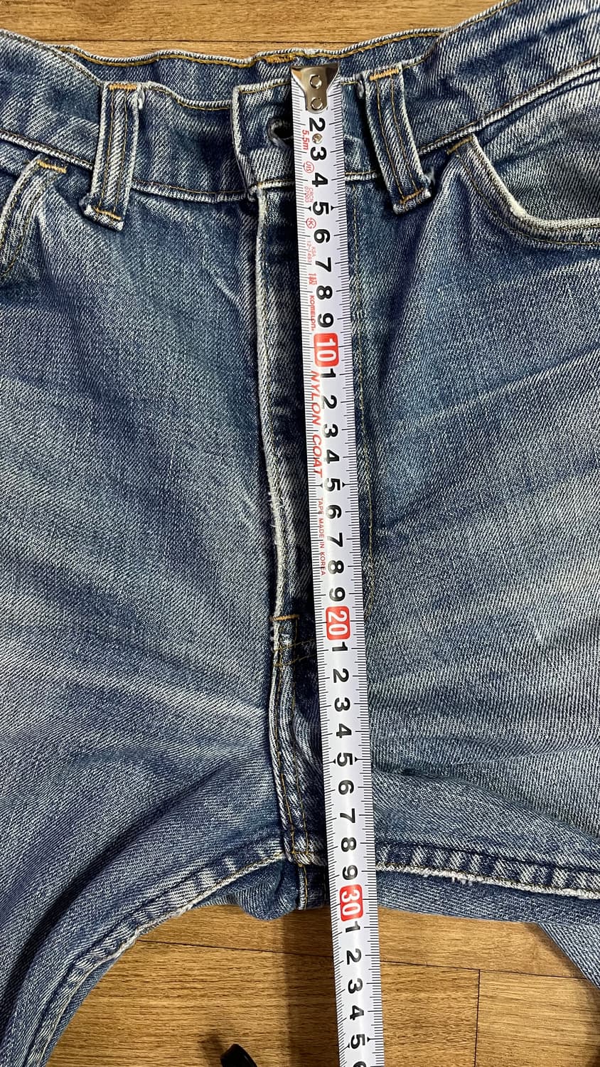 80년대 빈티지 리바이스 646 벨바텀 플레어 부츠컷 진 데님 오렌지 탭 상품이미지8