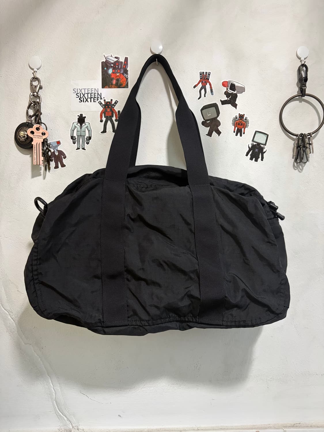 노스페이스 블랙 더플백 상품이미지2