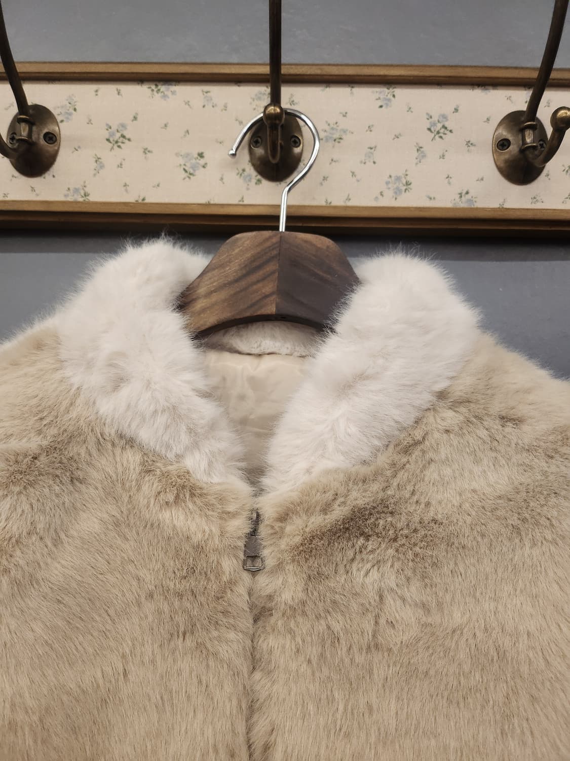 일본빈티지 페이크퍼코트 상품이미지2