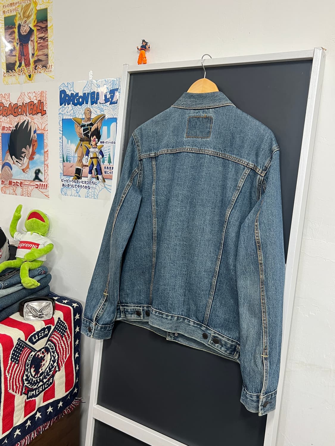 Levis 리바이스 3세대 72334 연청 트러커 데님 자켓 상품이미지7