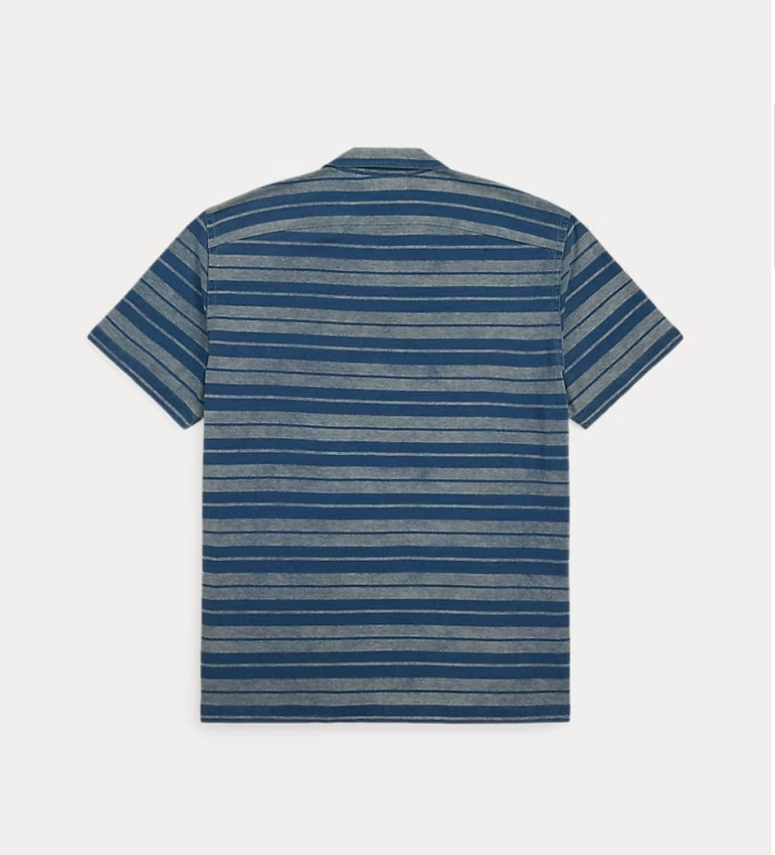 RRL 인디고 스트라이프 저지캠프 셔츠 새상품 M 상품이미지2