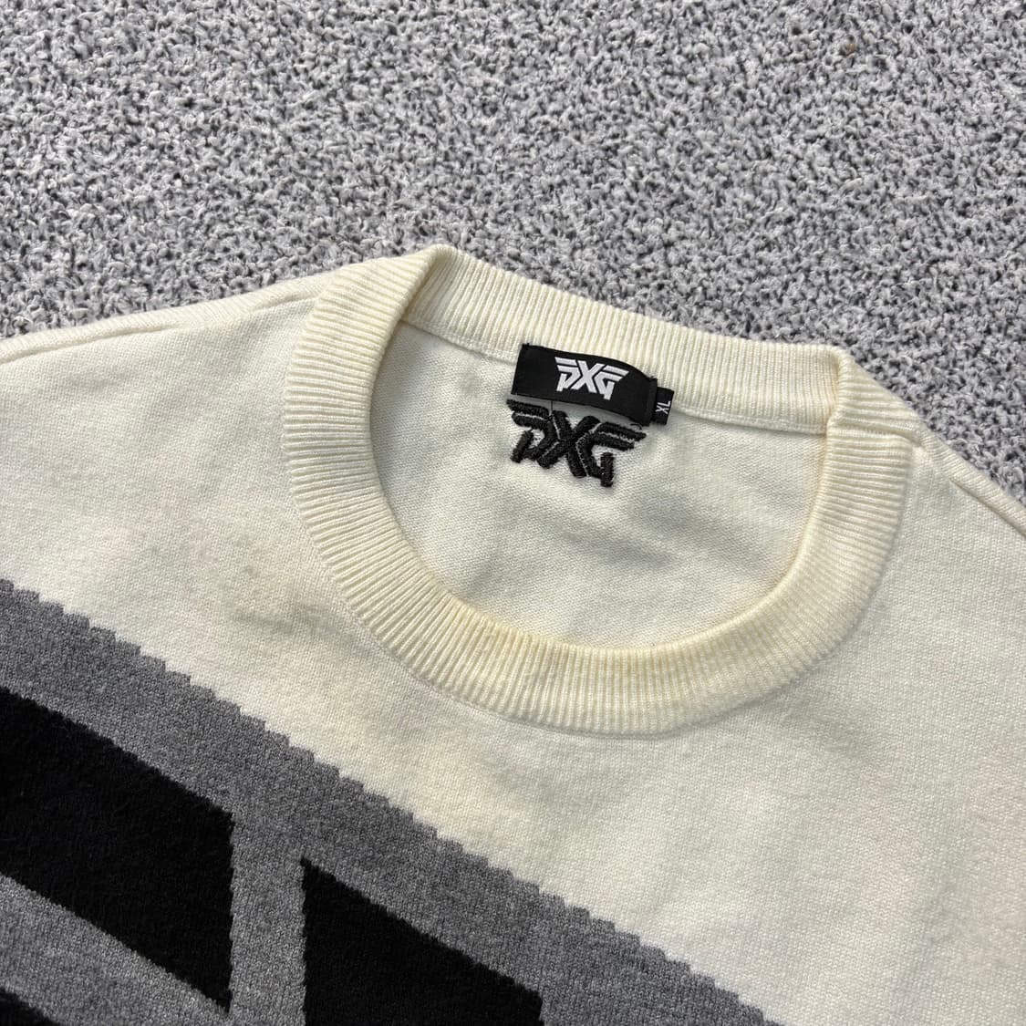 XL PGX 골프 빅로고 니트 긴팔티 0316J 상품이미지2