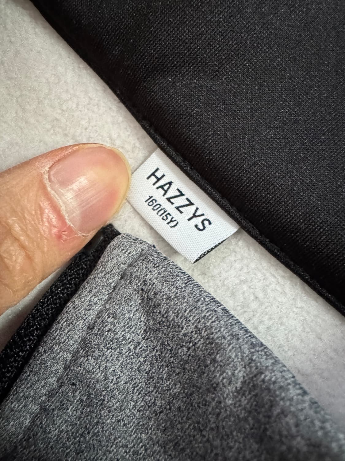 여성 헤지스 Hazzys 키즈 기능성 집업 져지 S 160 상품이미지3