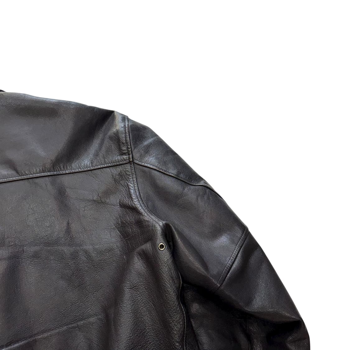 [105] 90's LL Bean A2 봄버 레더 자켓 상품이미지7