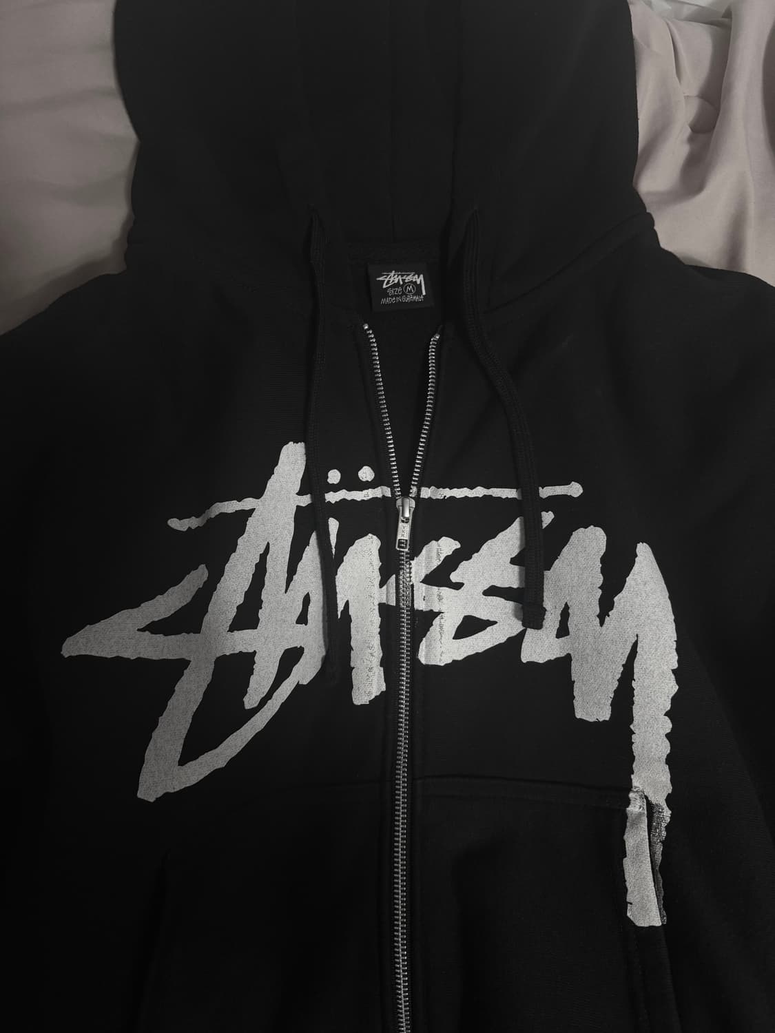 스투시 스탁 후드집업 M 상품이미지2