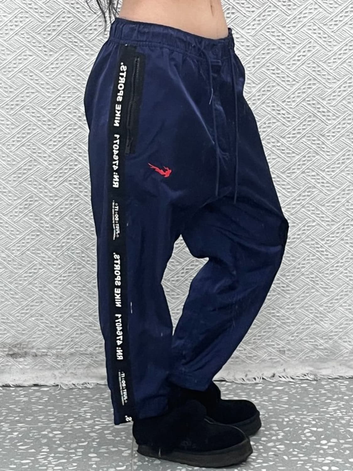 나이키 올드스쿨 발렌타인 사이드라인 바람막이 트랙팬츠 L C09484 상품이미지2