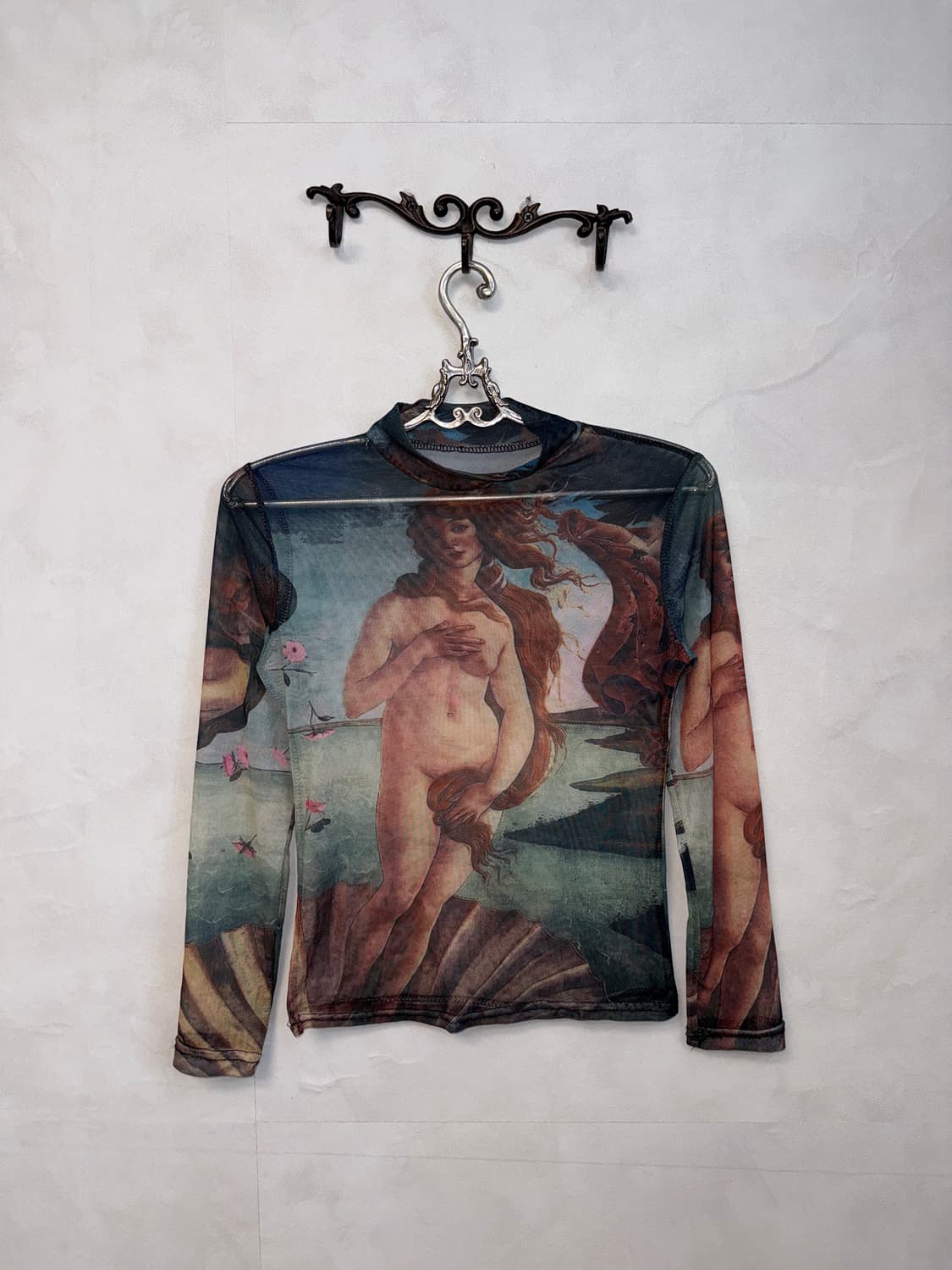 Mystic graphic see through mesh top 상품이미지1