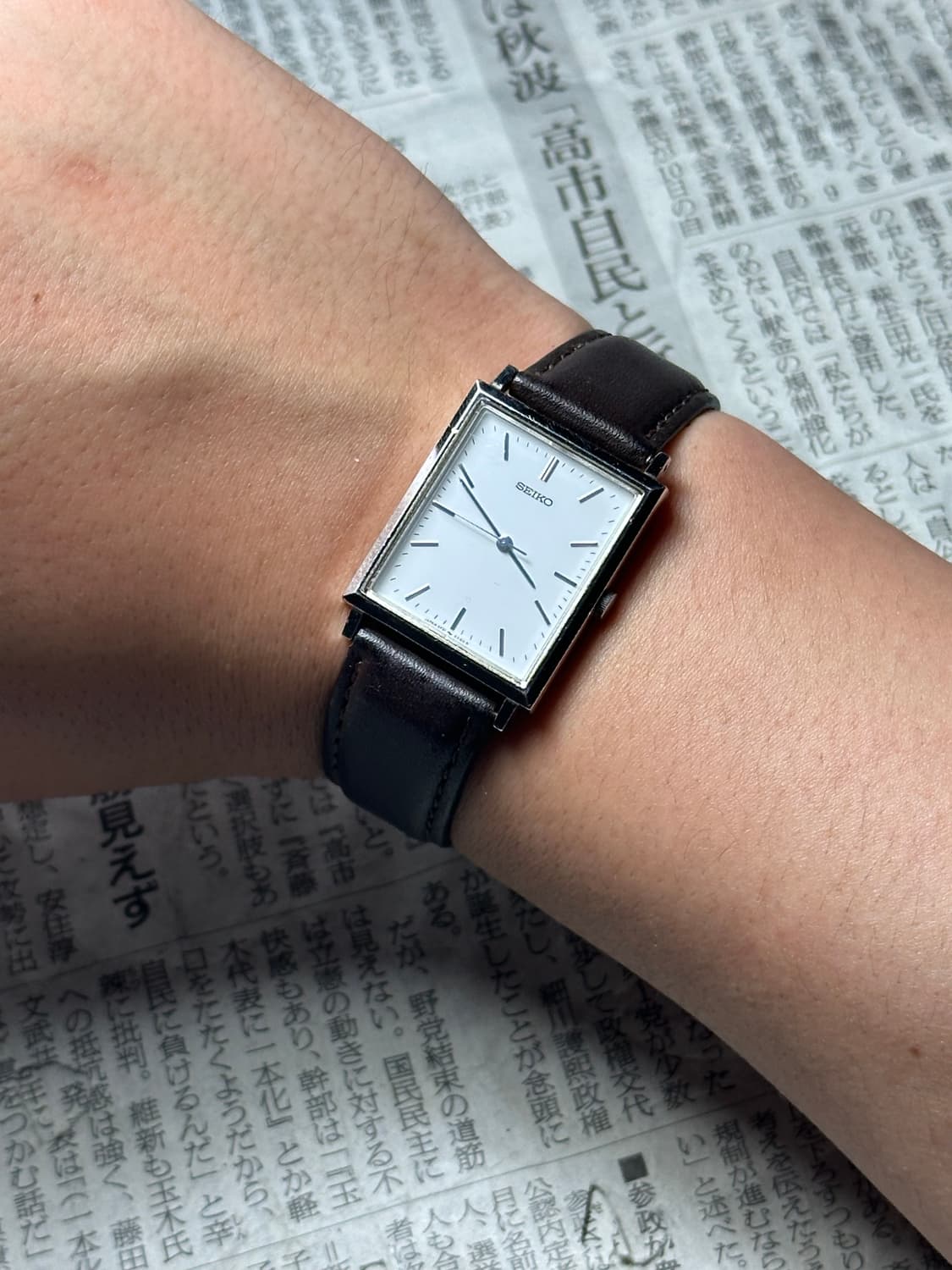 SEIKO quartz square 상품이미지5