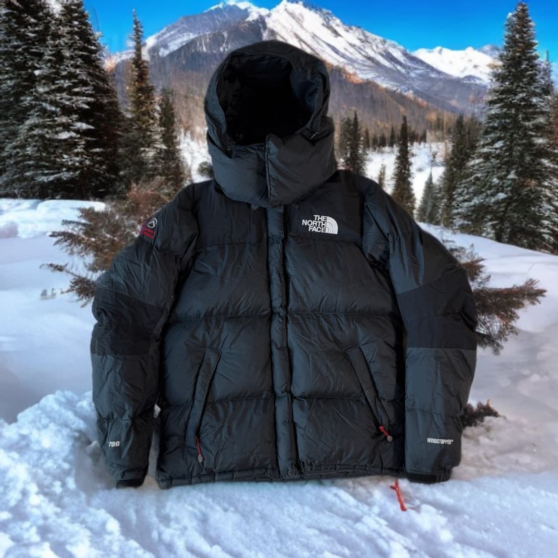 노스페이스 써밋 퍼텍스 초경량패딩 (L) 700 윈드스토퍼 상품이미지2
