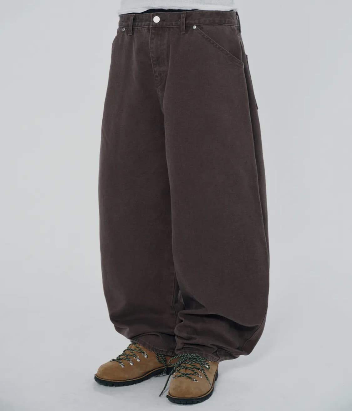 CONTOUR POCKET DENIM [BROWN] 상품이미지1