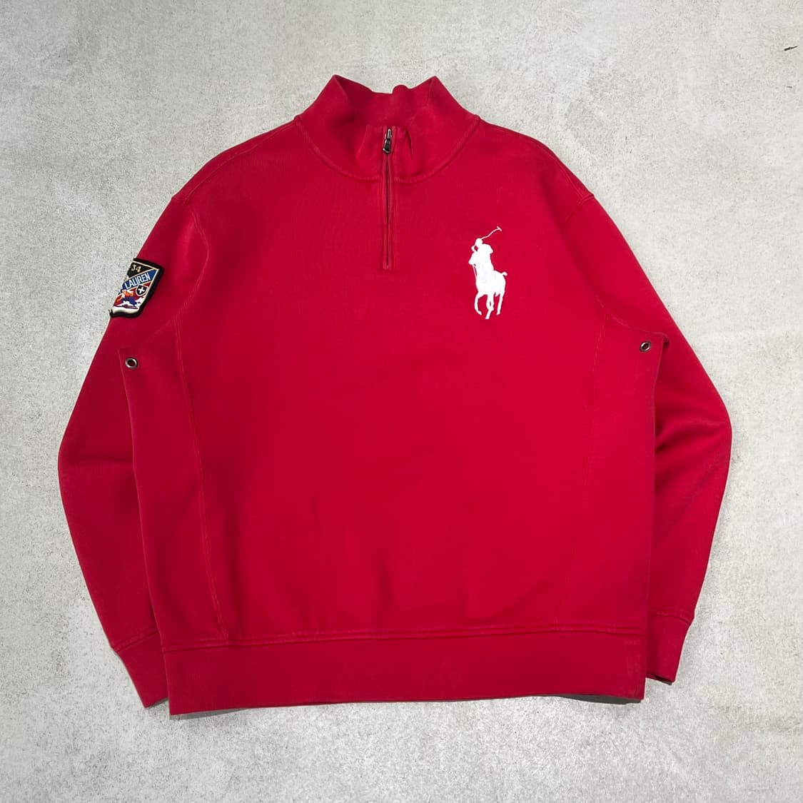 폴로 랄프로렌 빅포니 반집업 스웻셔츠 s10475 상품이미지1