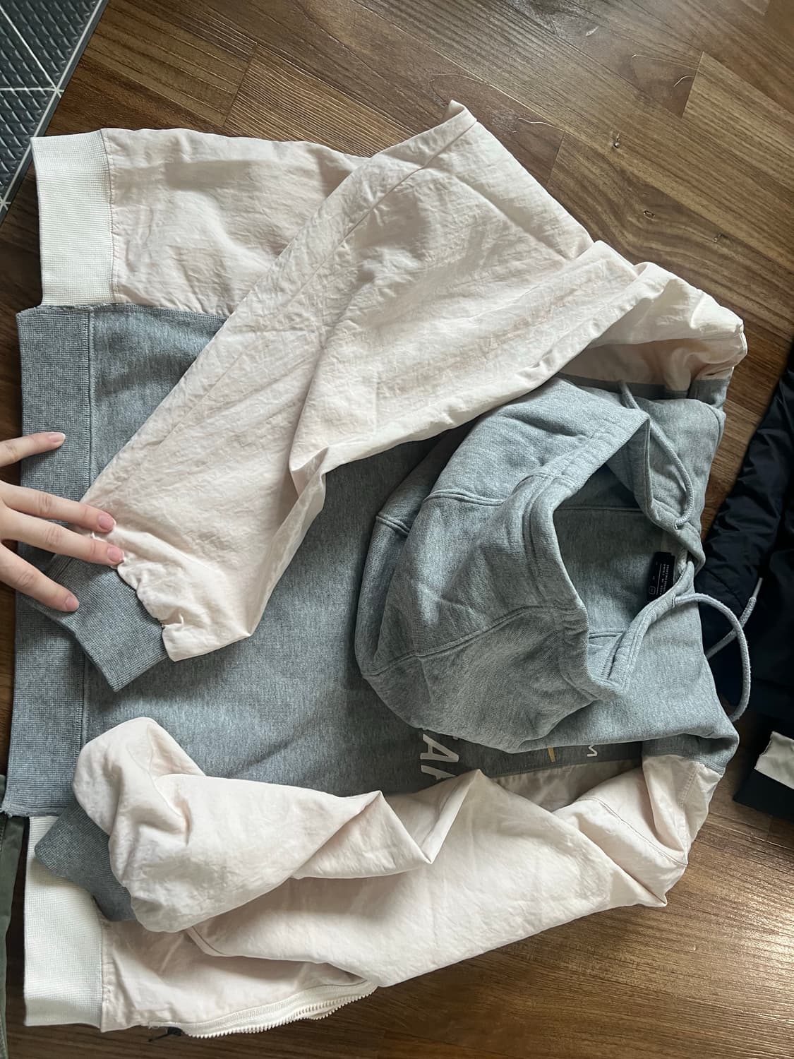 나이키 NSW 후드 BRS 다크 그레이 헤더 M 상품이미지3