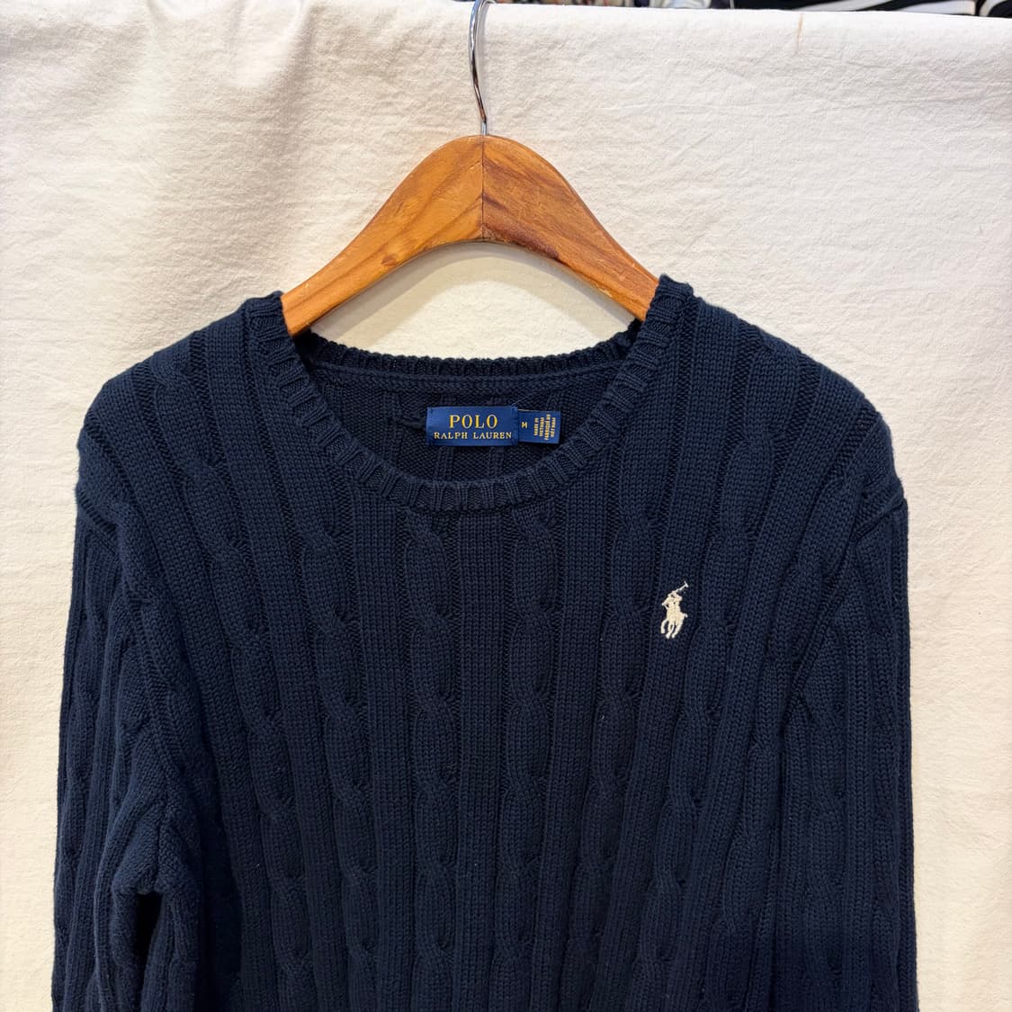 폴로 랄프로렌 꽈배기 니트 상품이미지2