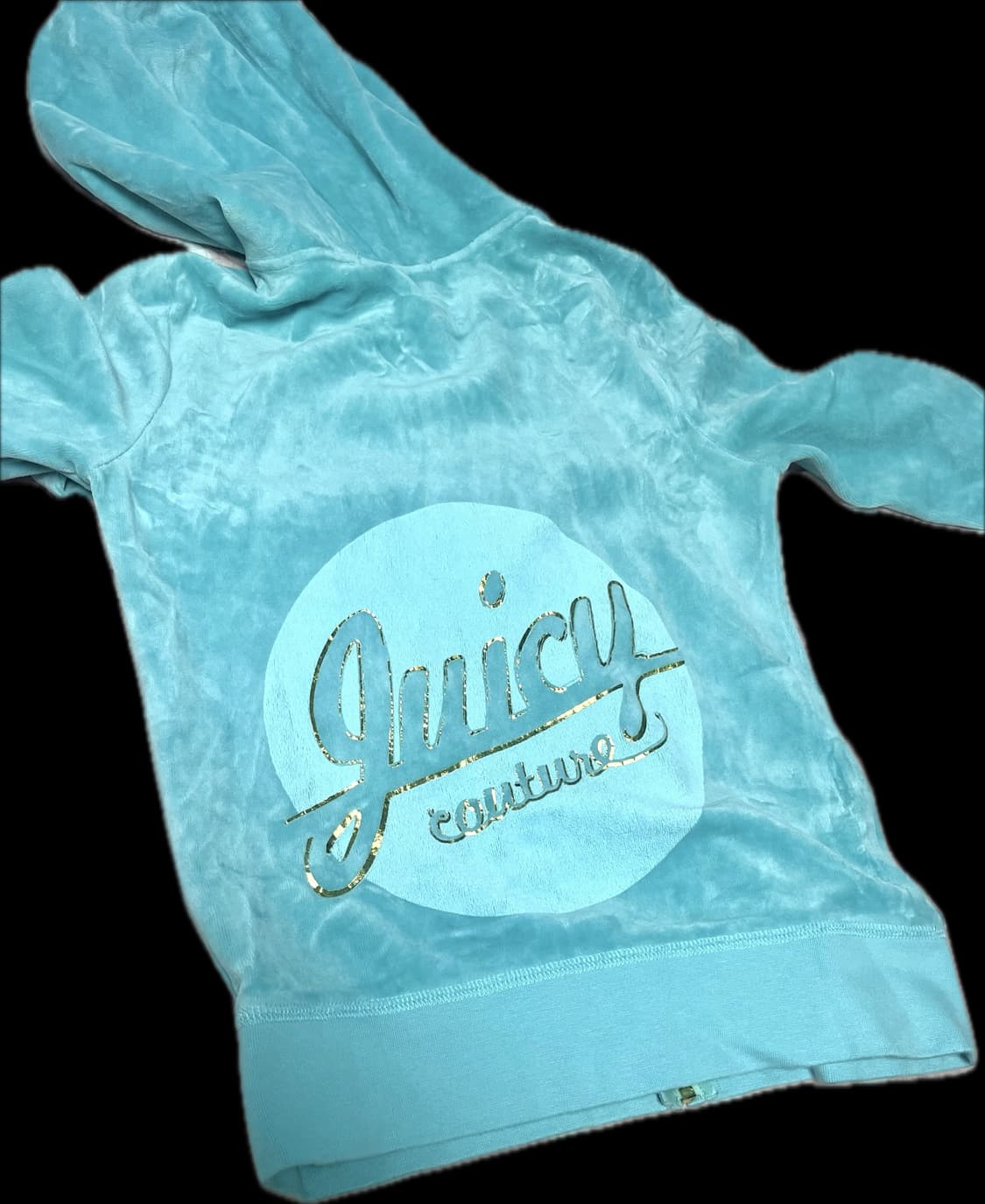 쥬시꾸뛰르 민트 후드집업 🩵 상품이미지4