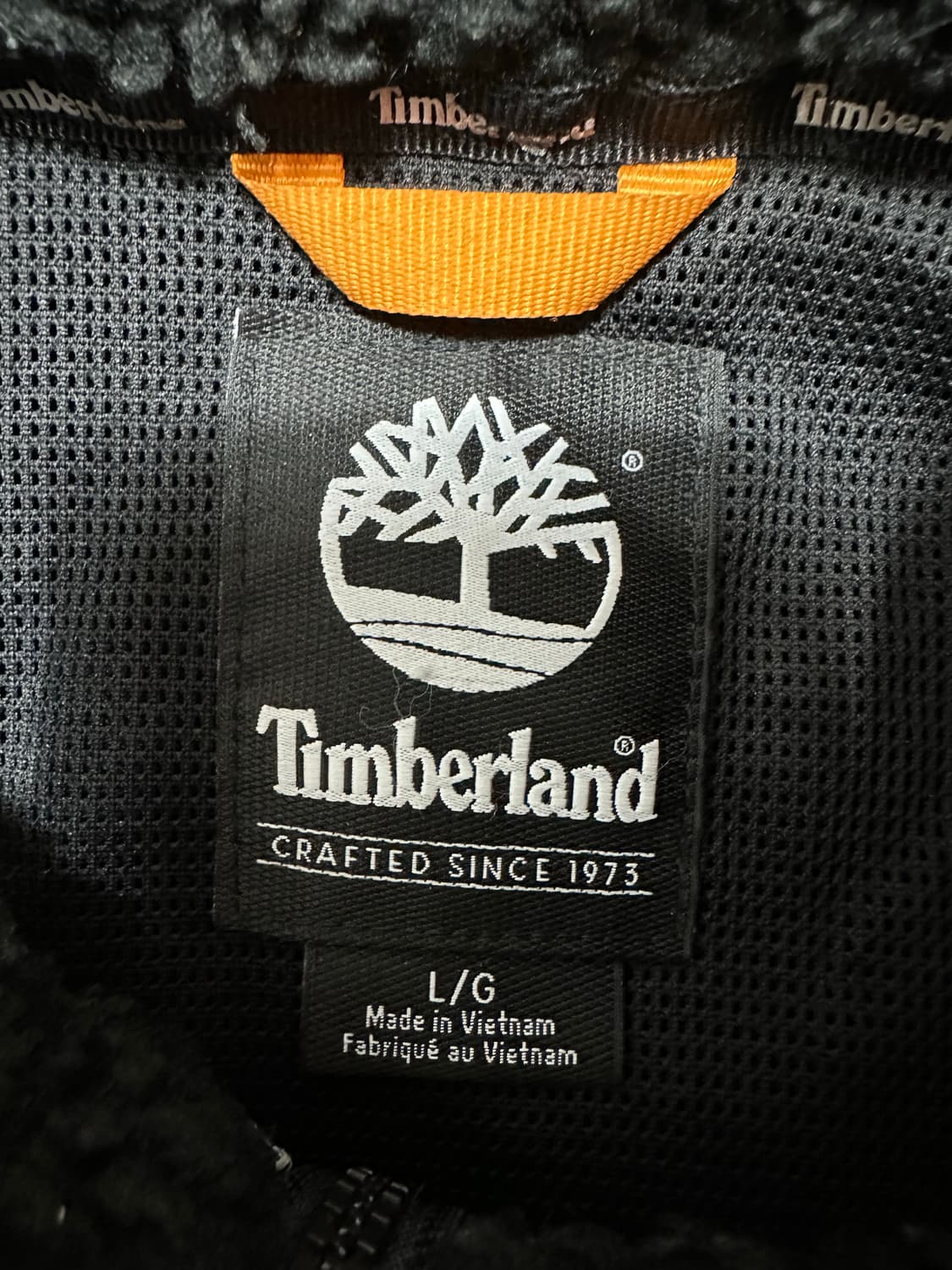 팀버랜드 블랙 쉐르파 플리스 자켓 상품이미지4