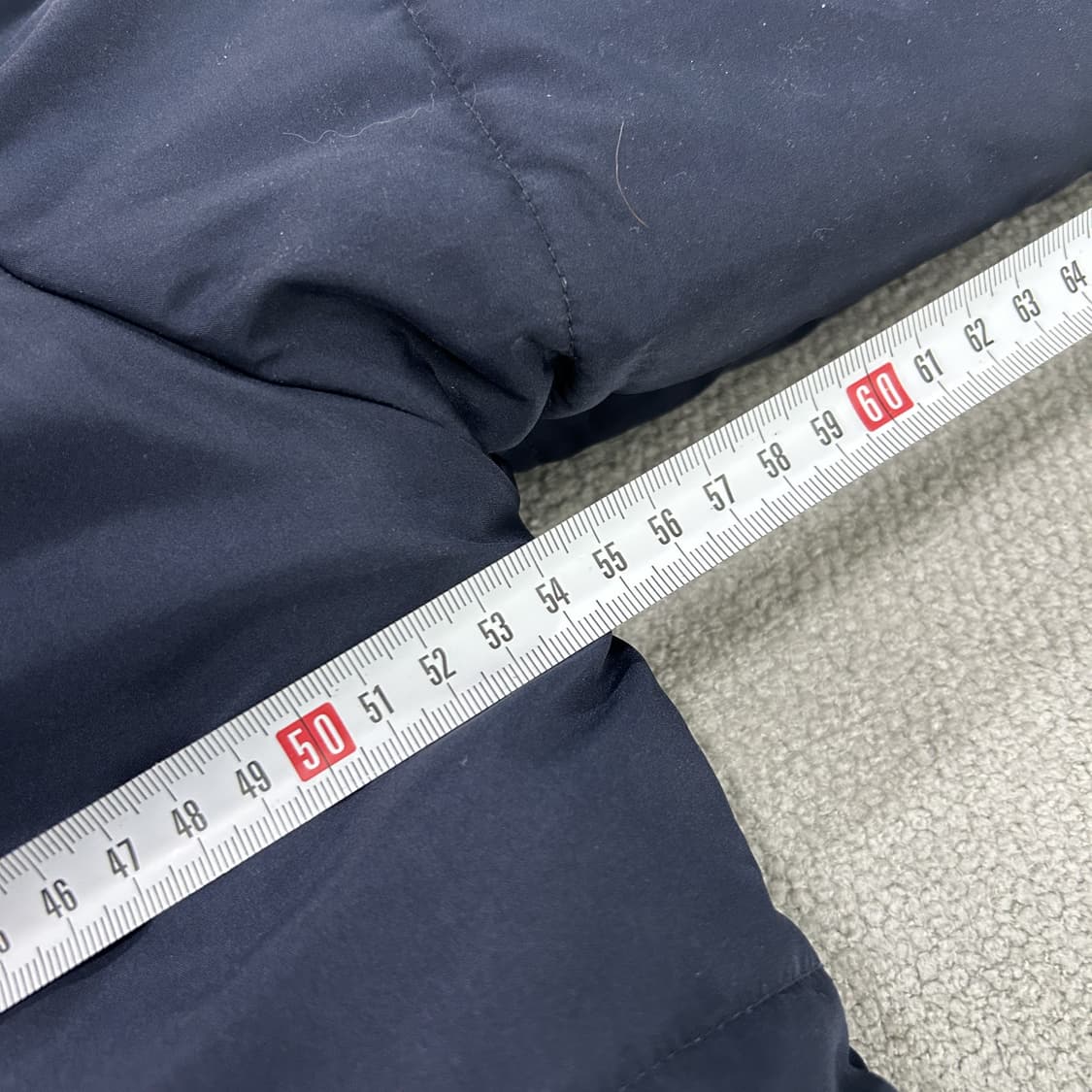 아디다스 삼선 블루 후드 패딩 점퍼 95-100 상품이미지5