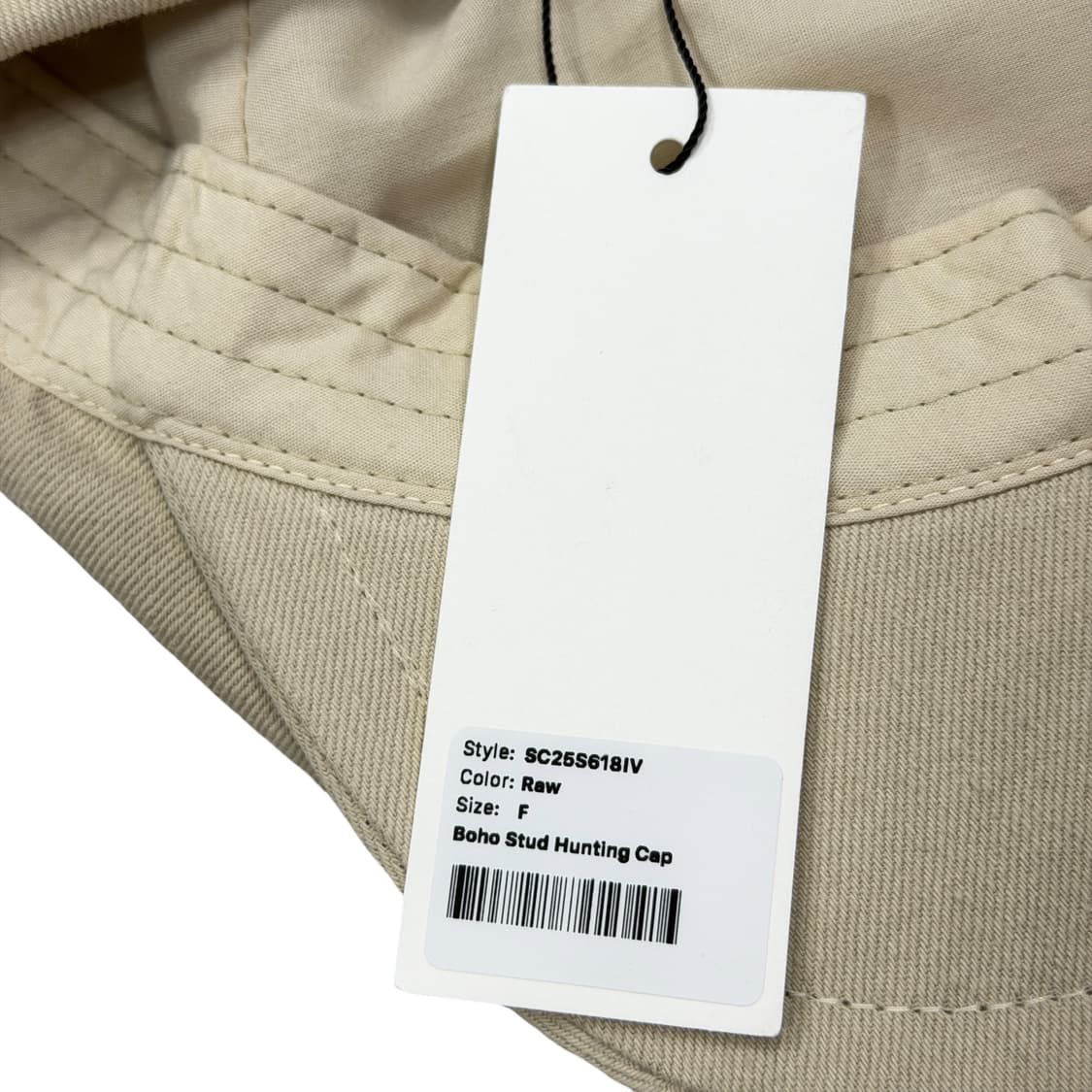 스컬프터 보호 스터드 헌팅캡 모자 베이지 상품이미지6