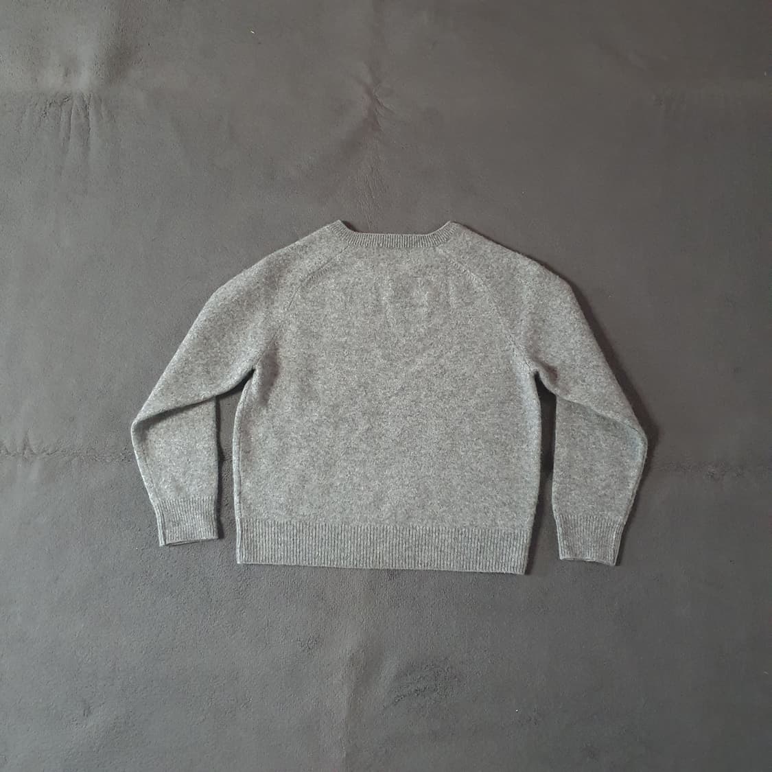 로우클래식 라쿤 울 브이넥 니트 스웨터 M 상품이미지3
