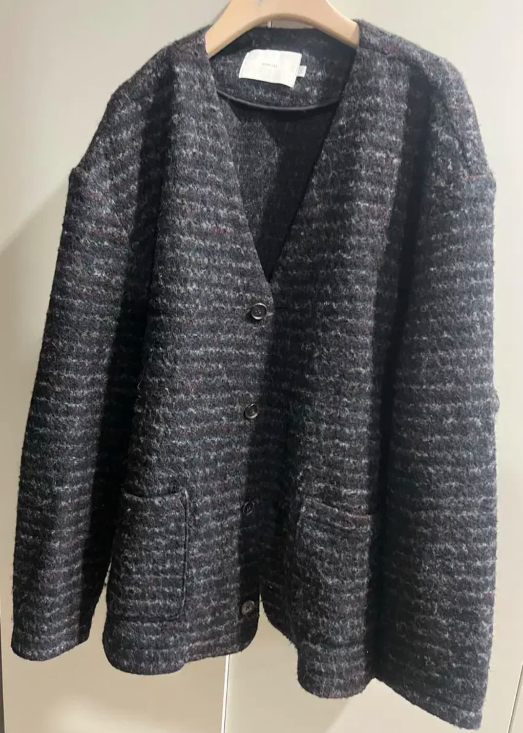 아워셀브스 모헤어 가디건 3 멀티스트라이프 상품이미지1