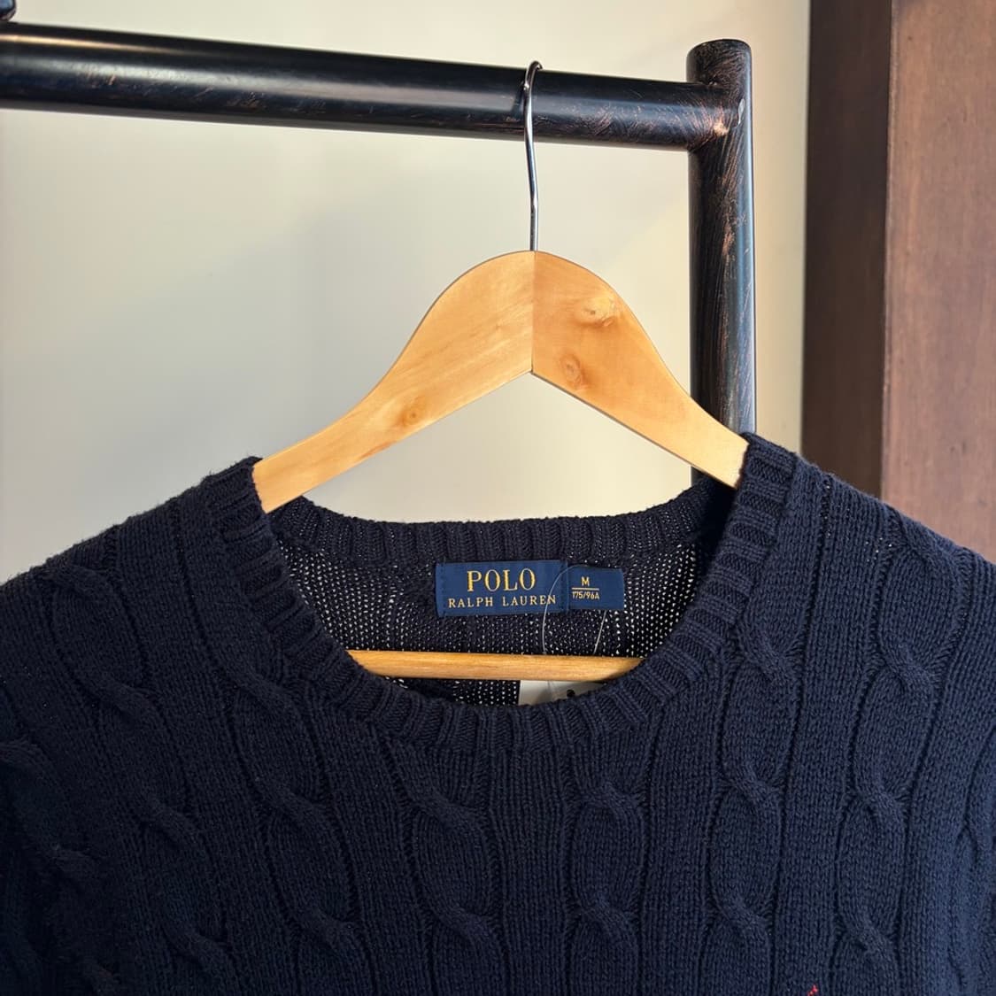 15586 - 폴로 랄프로렌 네이비 케이블 니트 상품이미지5