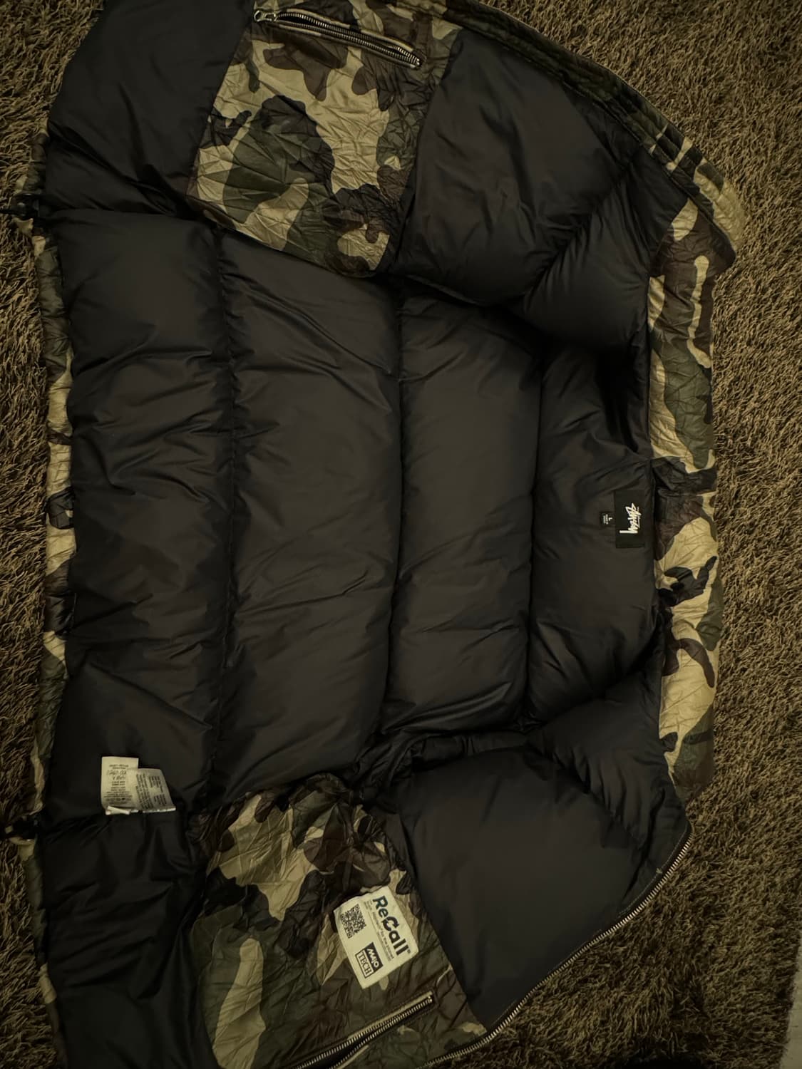 스투시 링클 푸퍼 카모 상품이미지5