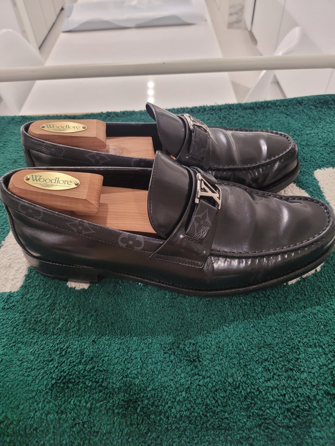 👞  루이비통 메이저 로퍼 블랙 (모노그램 이클립스) - 8.5 사이즈 상품이미지2