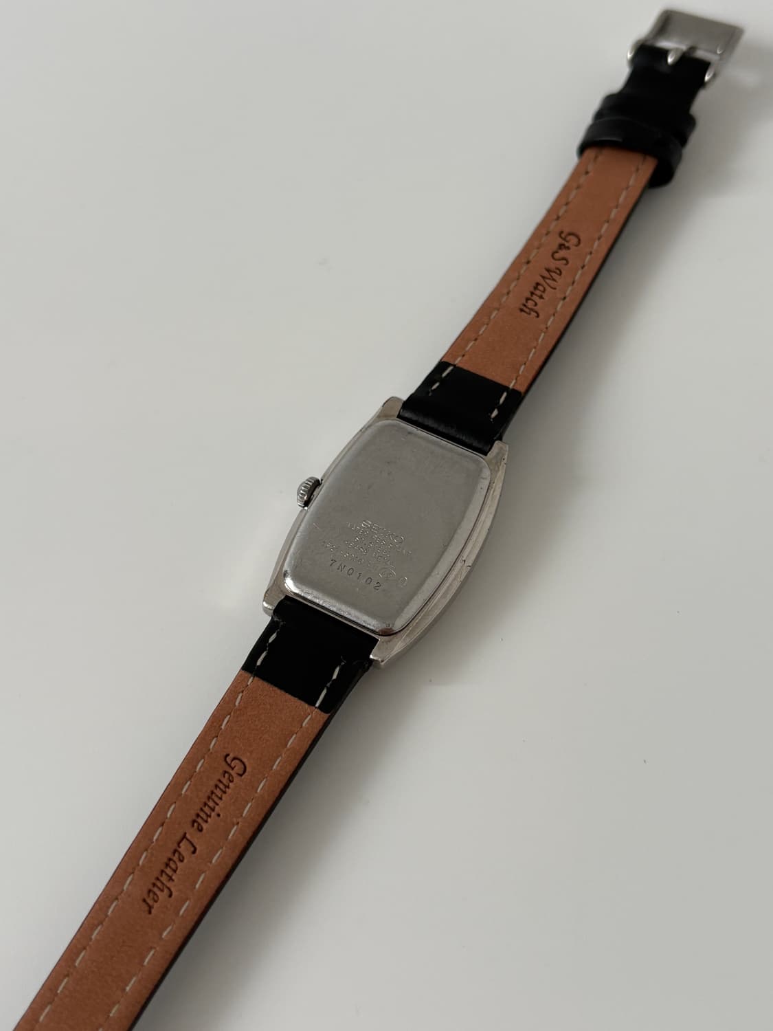 90s lukia  silver square ladies quartz 상품이미지9