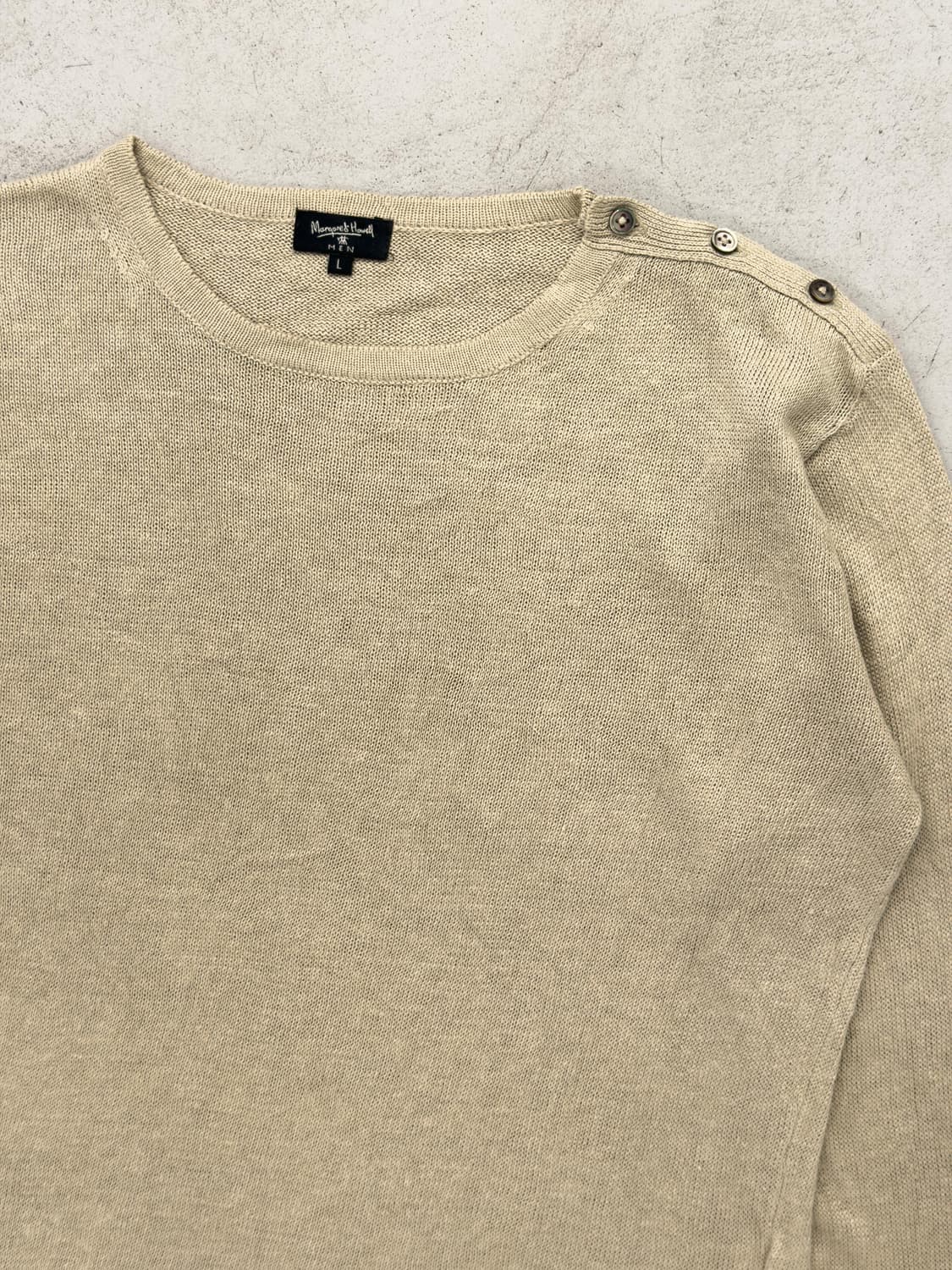 90s 마가렛호웰 린넨 니트 상품이미지3