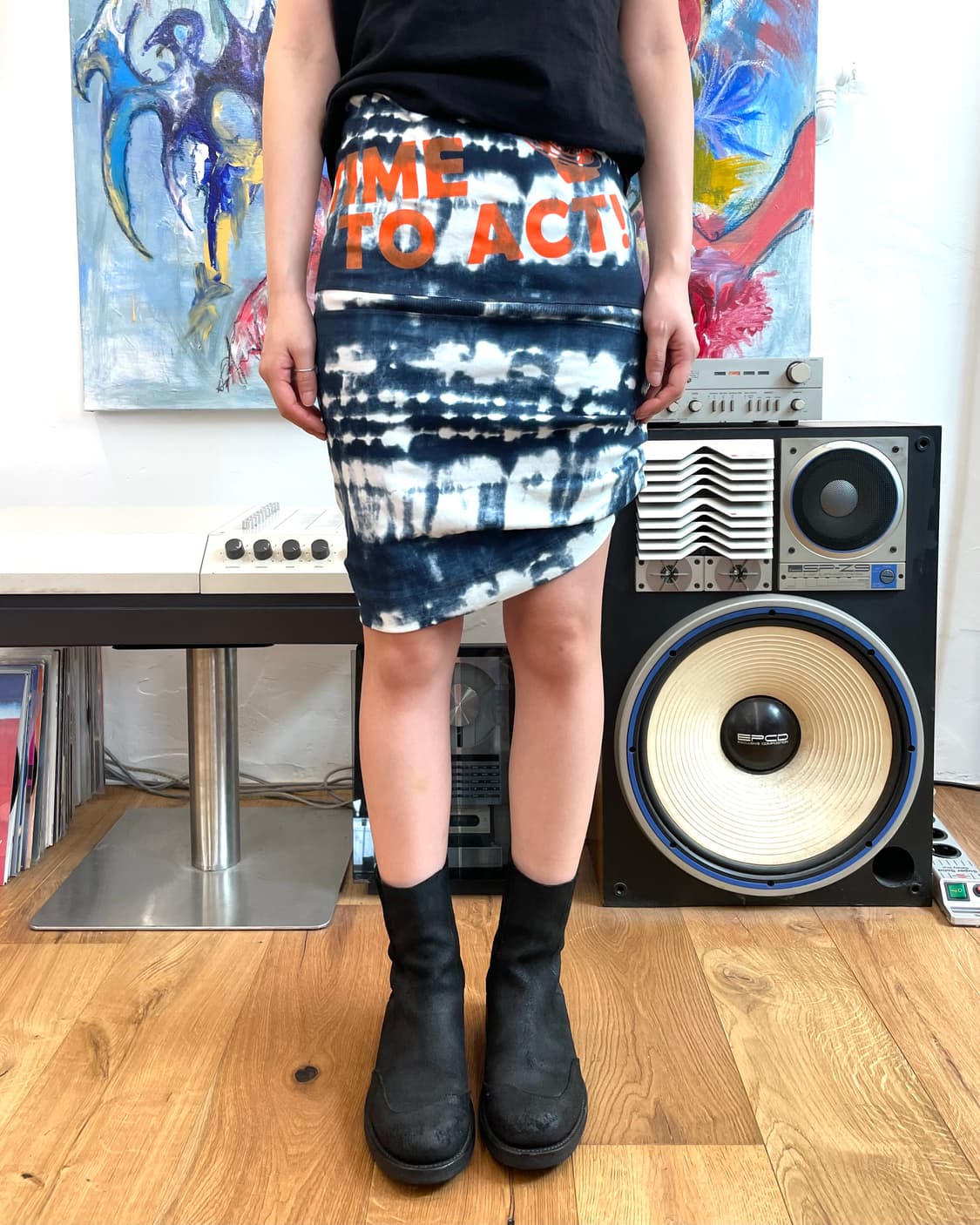 [XS] 비비안웨스트우드 앵글로매니아 코튼 스커트 상품이미지1