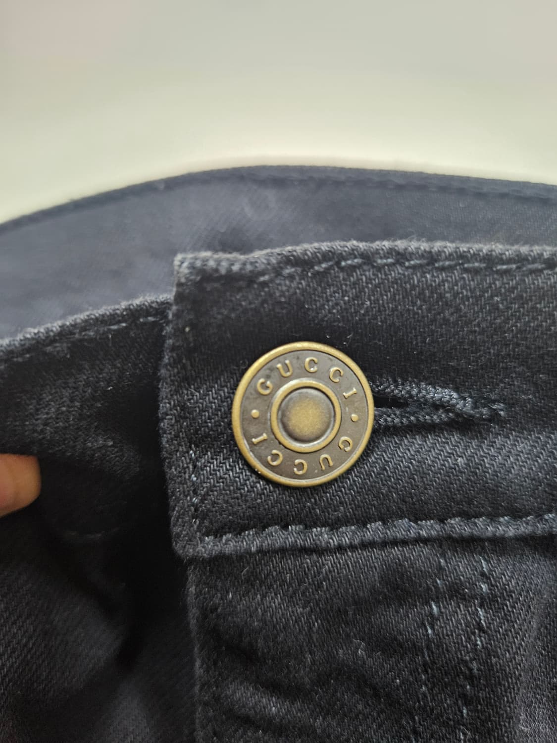 (100% 정품) 구찌 GUCCI 명품 청바지 블랙진 상품이미지4