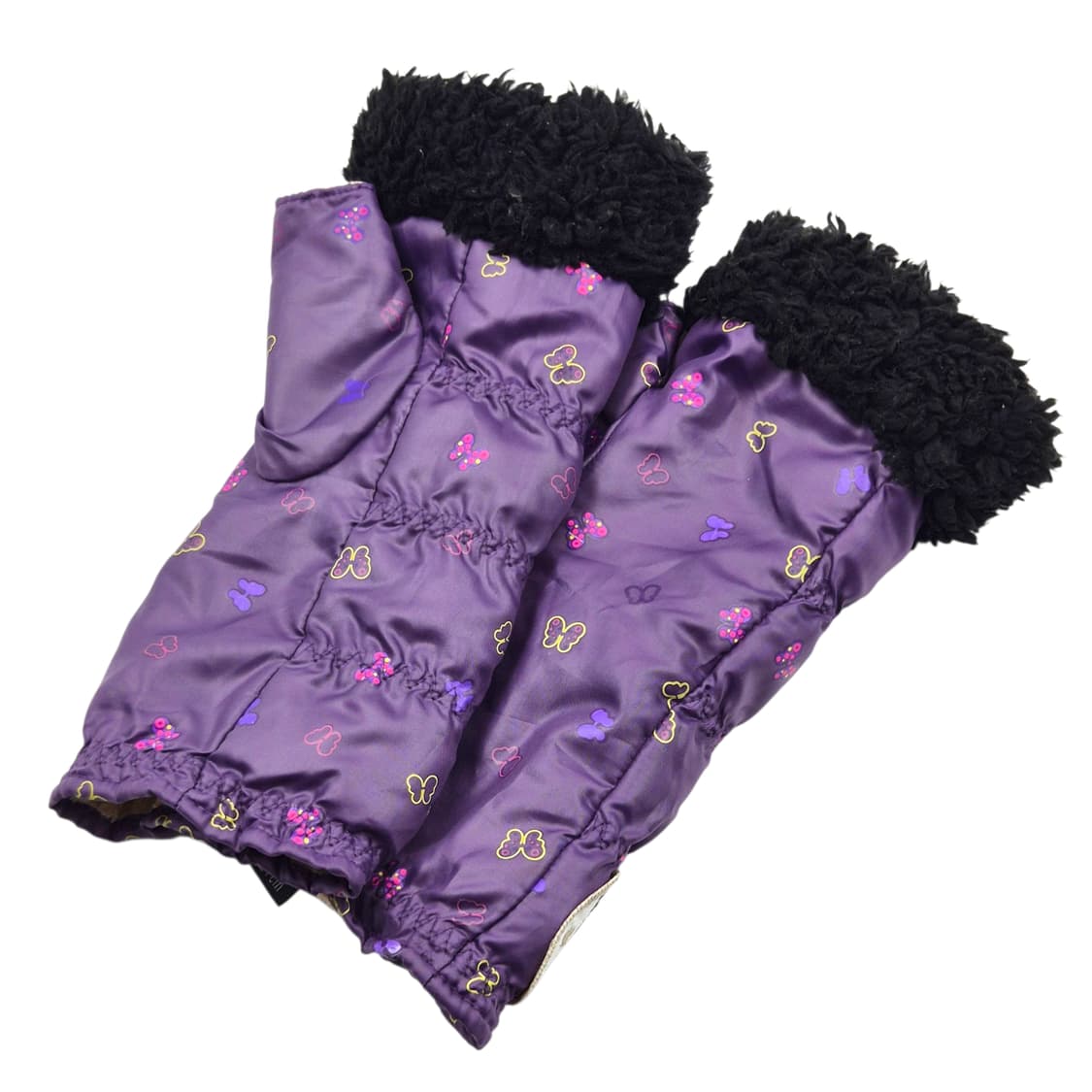 05s 안나수이 퍼플 패디드 퍼 나비 글로브 상품이미지2