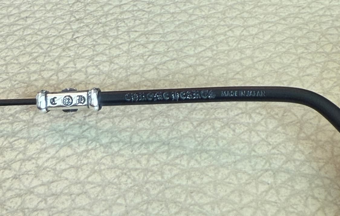 크롬하츠 필스3 블랙/실버 무테안경 상품이미지10