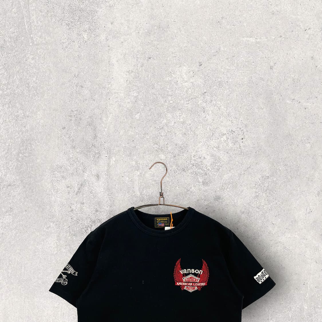 밴슨 자수 로고 반팔 상품이미지3