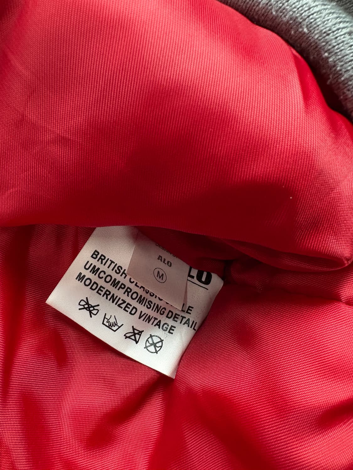 ALO 빈티지 뉴실버 MA-1 플라이트 항공 점퍼 1468 상품이미지3