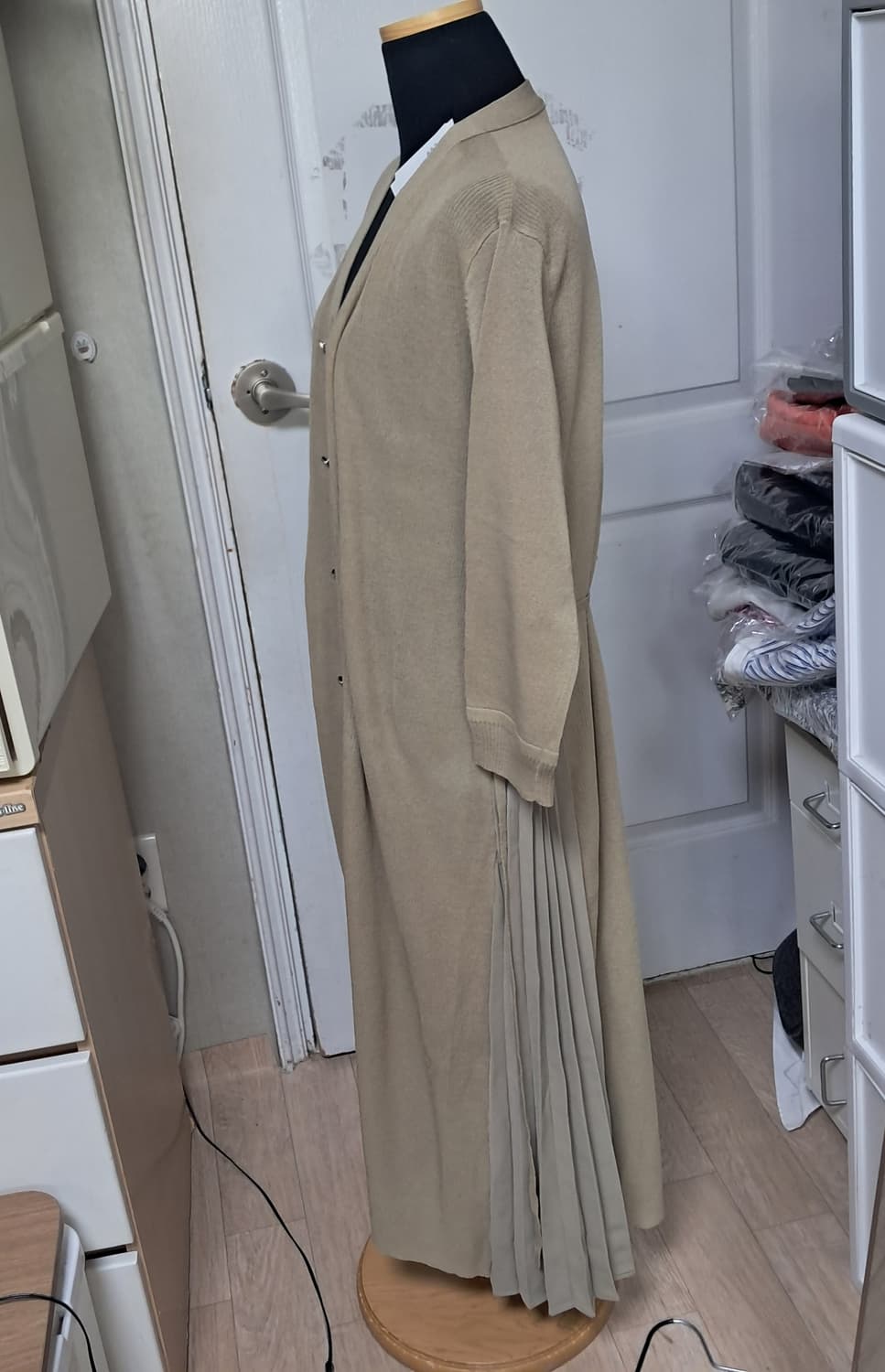 (새제품)나이스클랍 원피스 롱 가디건 Free(22년제품) 상품이미지3