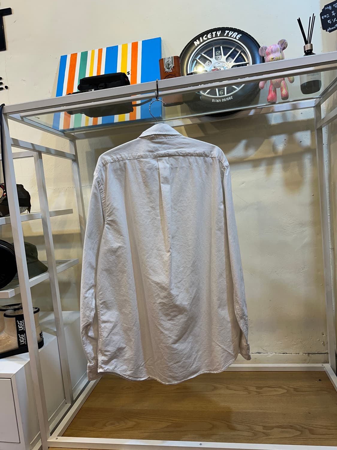 폴로 랄프로렌 옥스포드 셔츠 화이트 L 상품이미지7