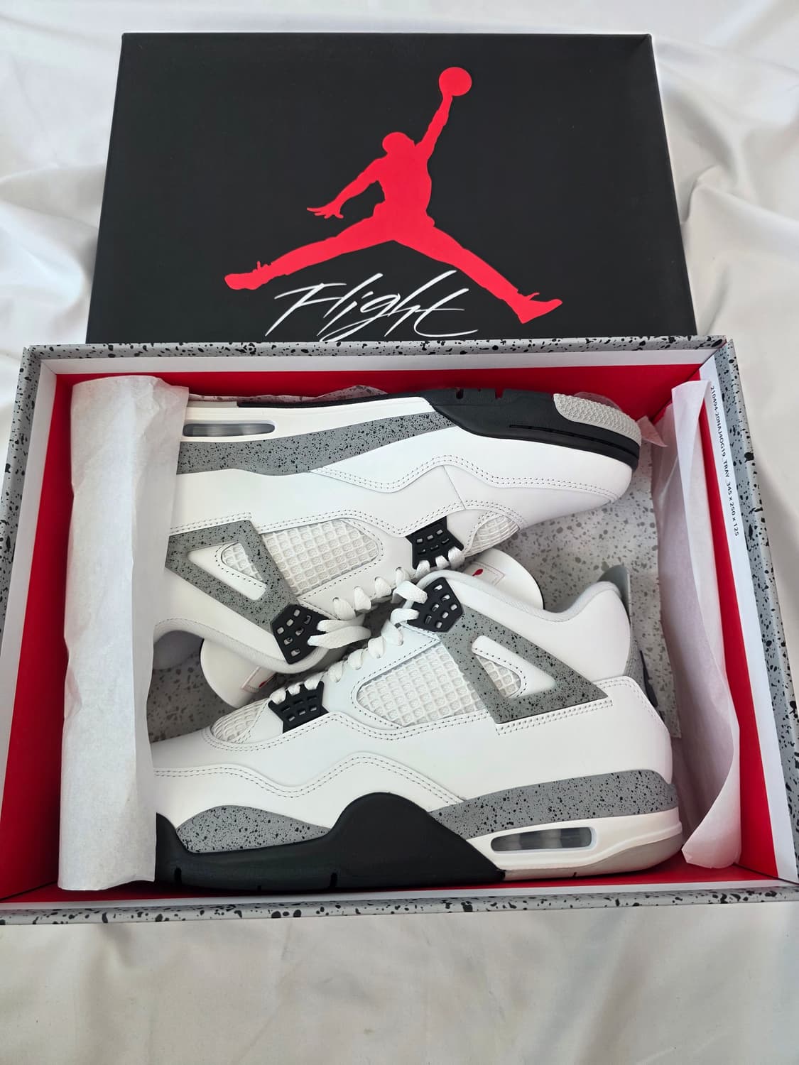 조던 4 레트로 OG 화이트 시멘트 2025 상품이미지1