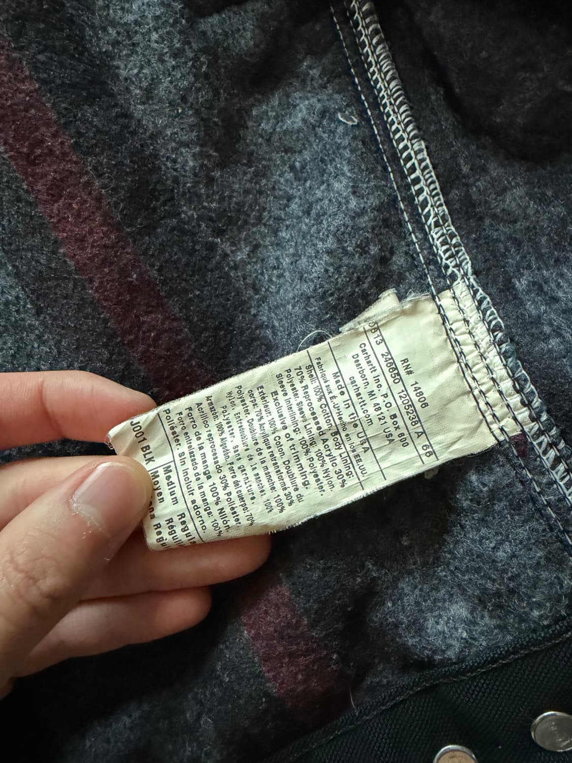 [M] 칼하트 디트로이트 자켓 j01 상품이미지4