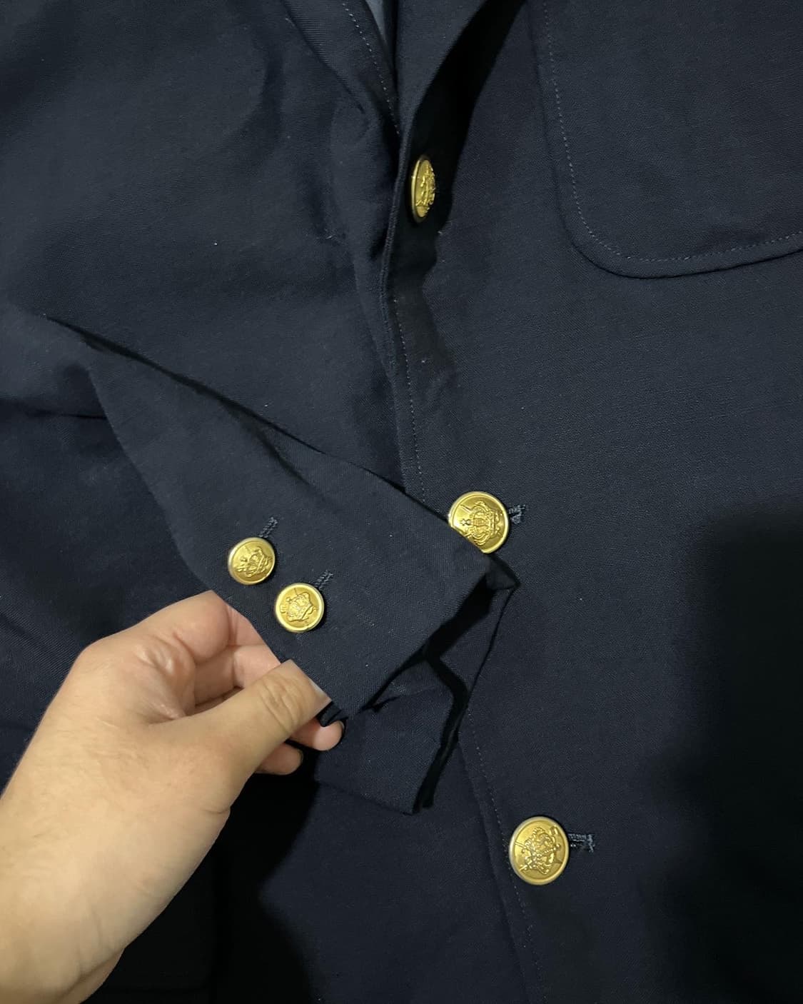 Kent 켄트 울 금장 블레이저 상품이미지3