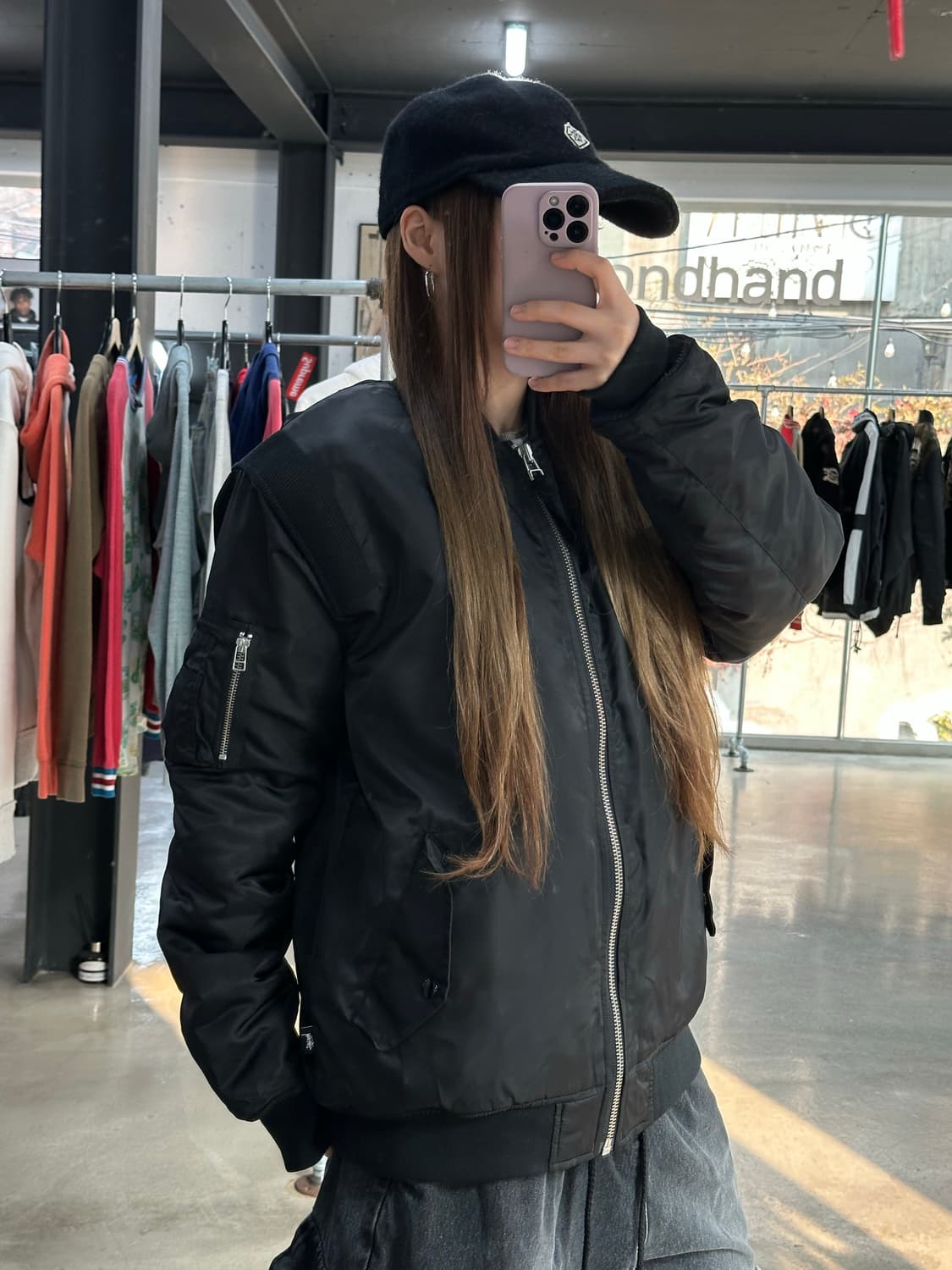 스투시 ma-1 점퍼 상품이미지3