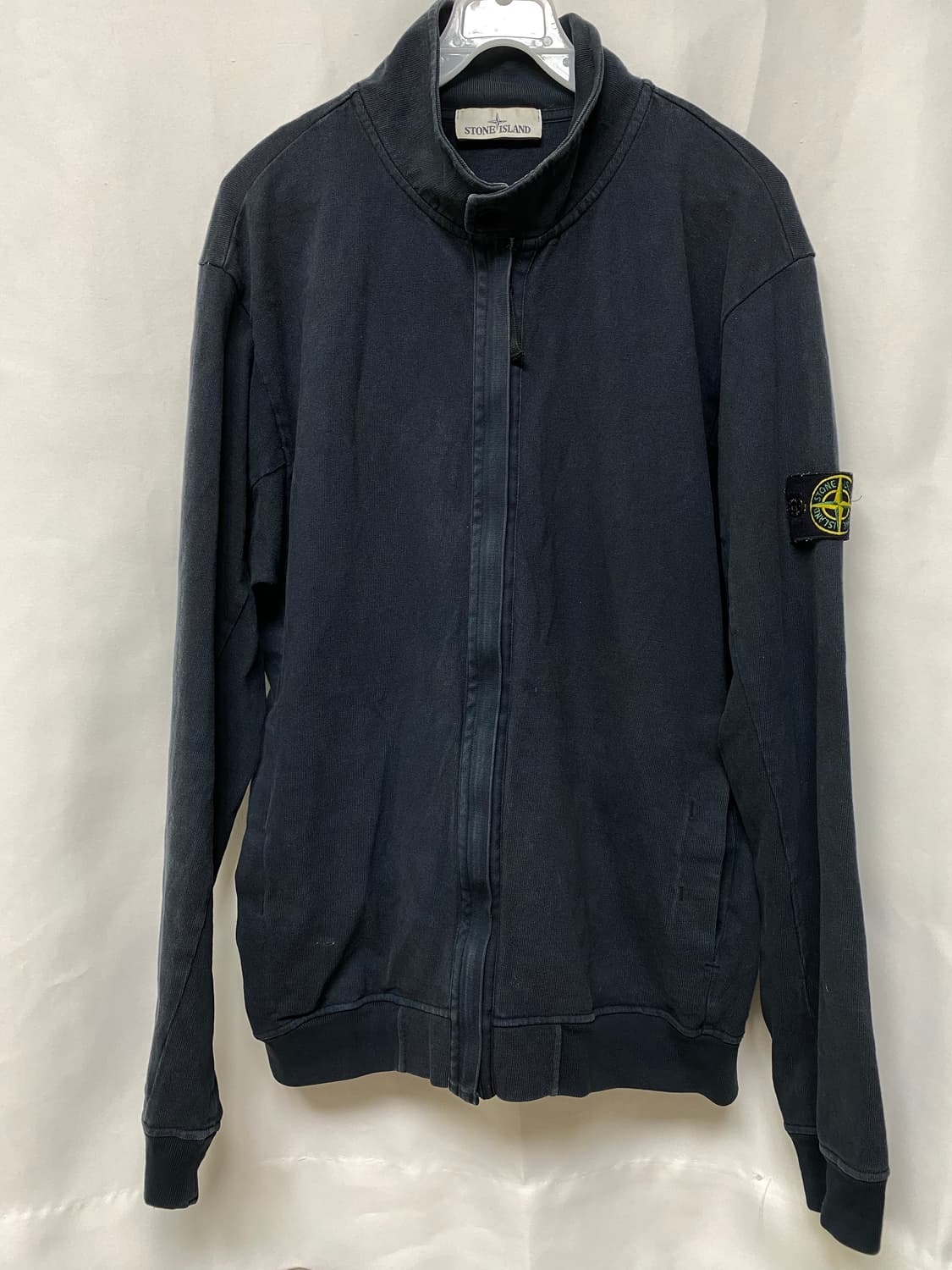 스톤아일랜드 코튼 집업 네이비 XL 상품이미지1