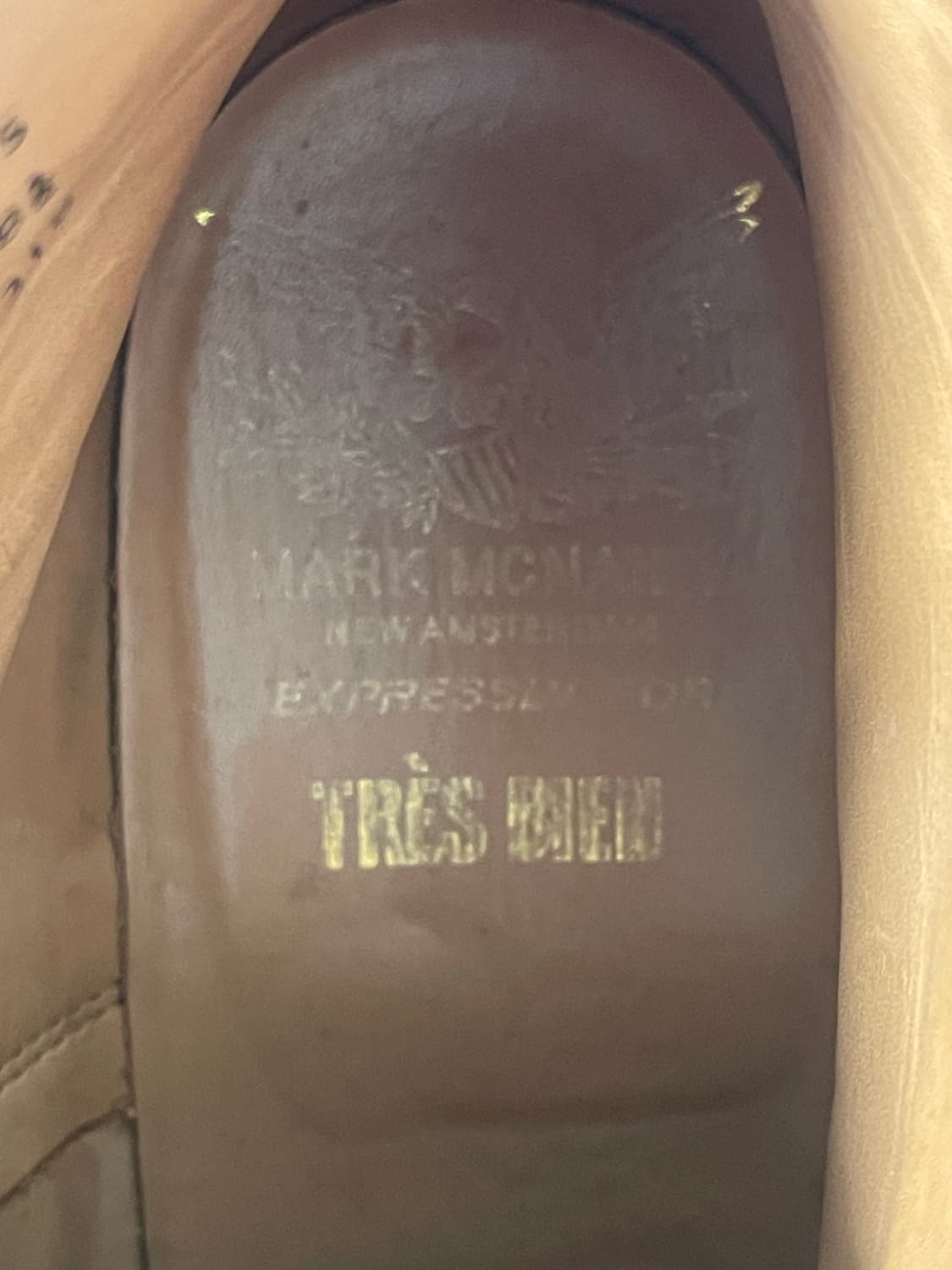 마크 맥네어리 Tan Waxy Snuff Suede Derby Boot  상품이미지2