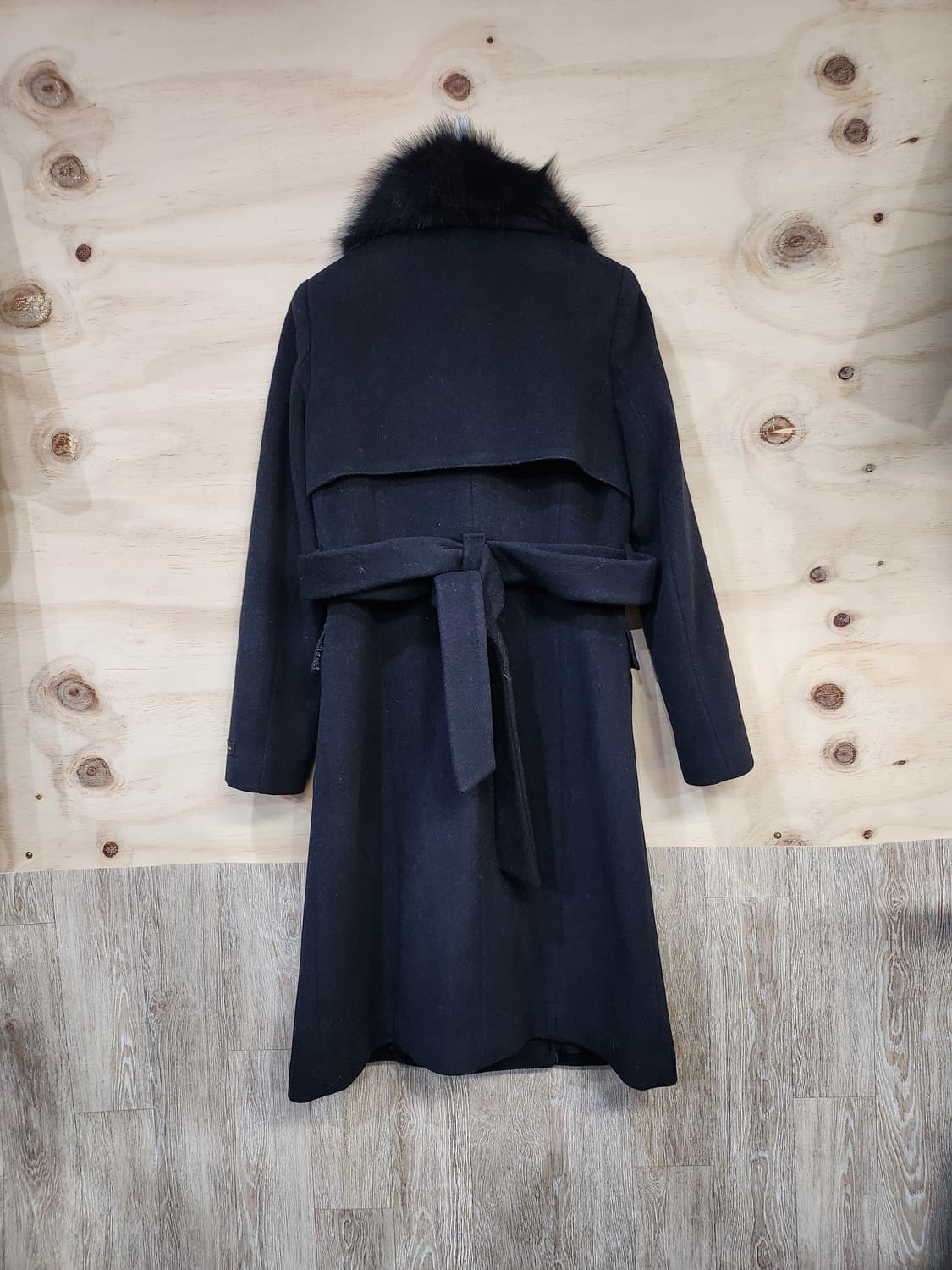 651) 미센스 me.sense 캐시미어블랜드 폭스퍼 코트 상품이미지2