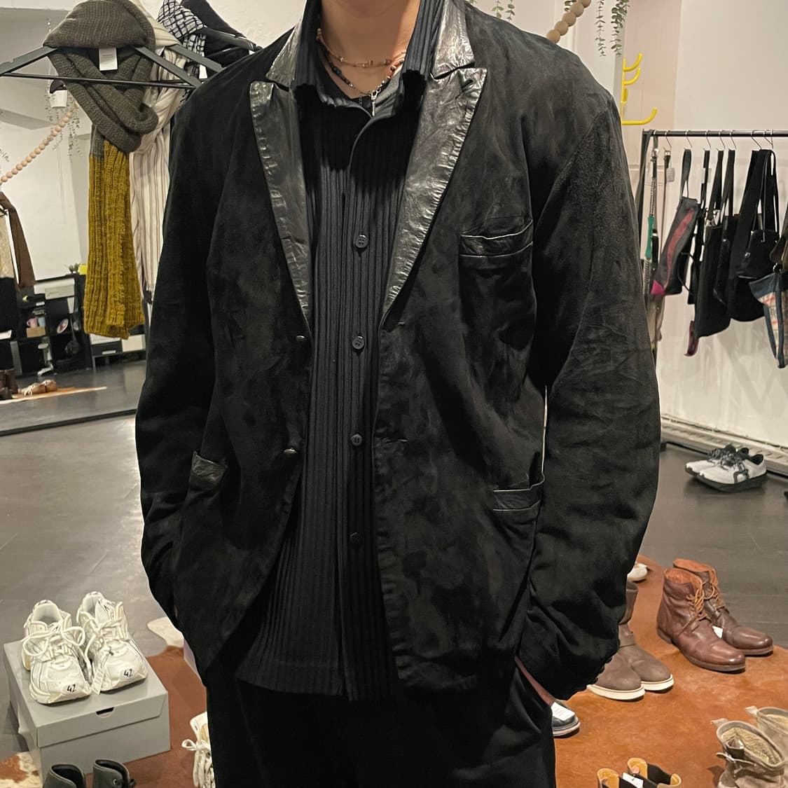 크리스찬 포 레더 블레이저 상품이미지5