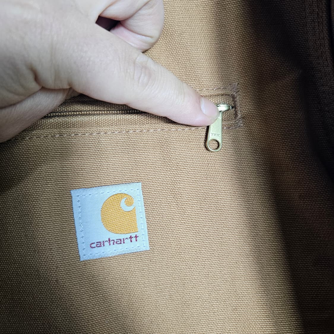 L 칼하트 joo1 베이지 디트로이트 자켓 상품이미지4