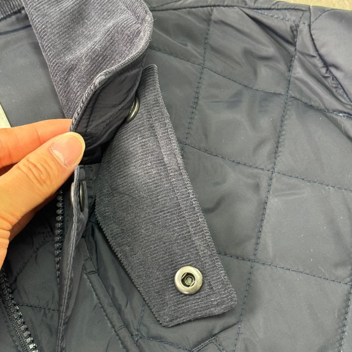 헨리코튼 퀼팅 자켓 100 상품이미지5